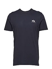 Alpha Industries - Basic T Small Logo - basic skjortor - rep.blue - 0