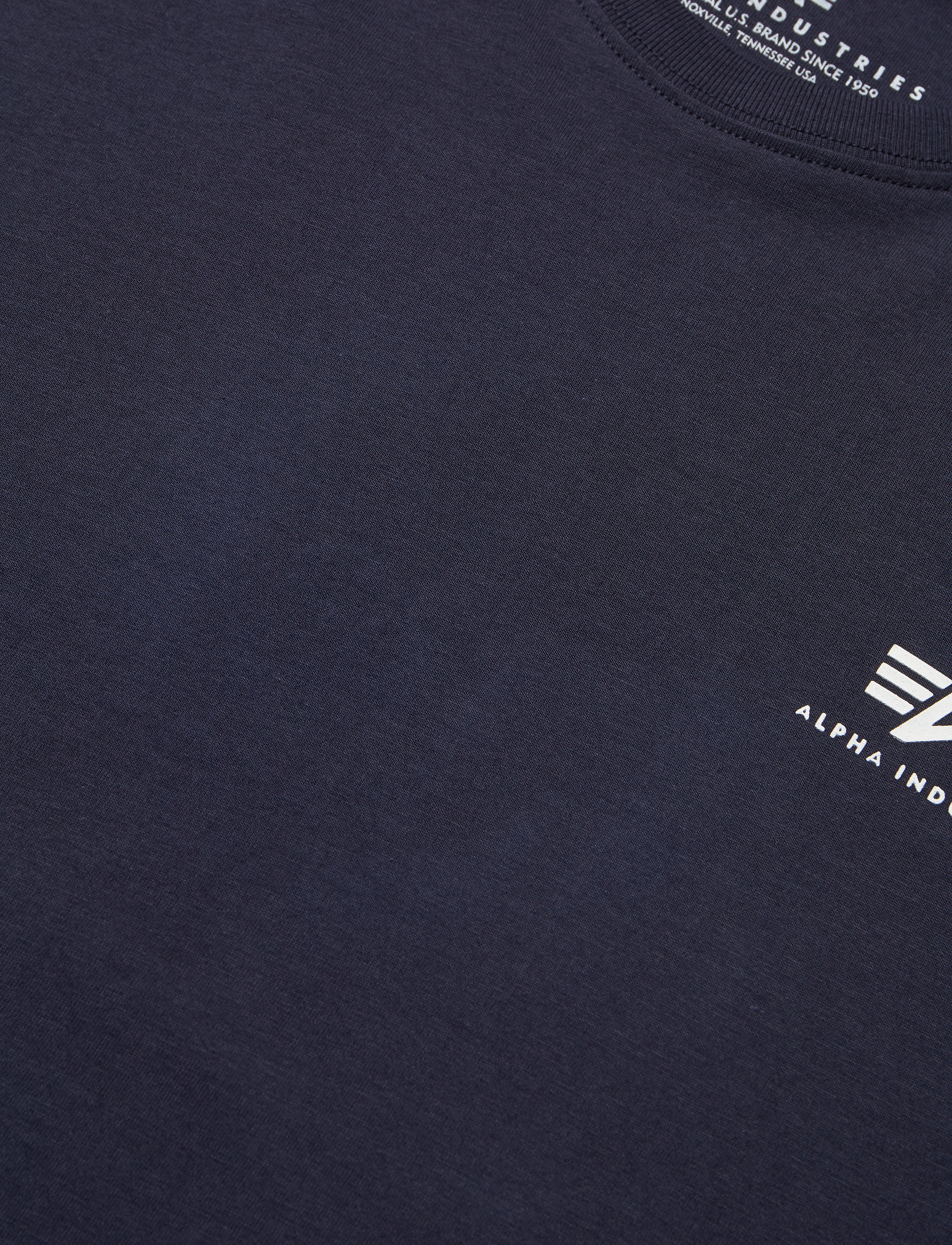 Alpha Industries - Basic T-Shirt SL - kurzärmelig - rep.blue - 5