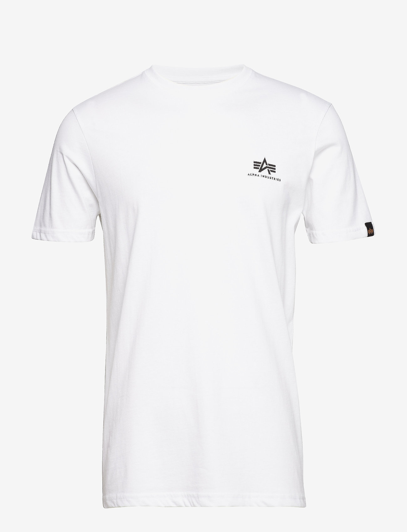 Alpha Industries - Basic T Small Logo - alhaisimmat hinnat - white - 0