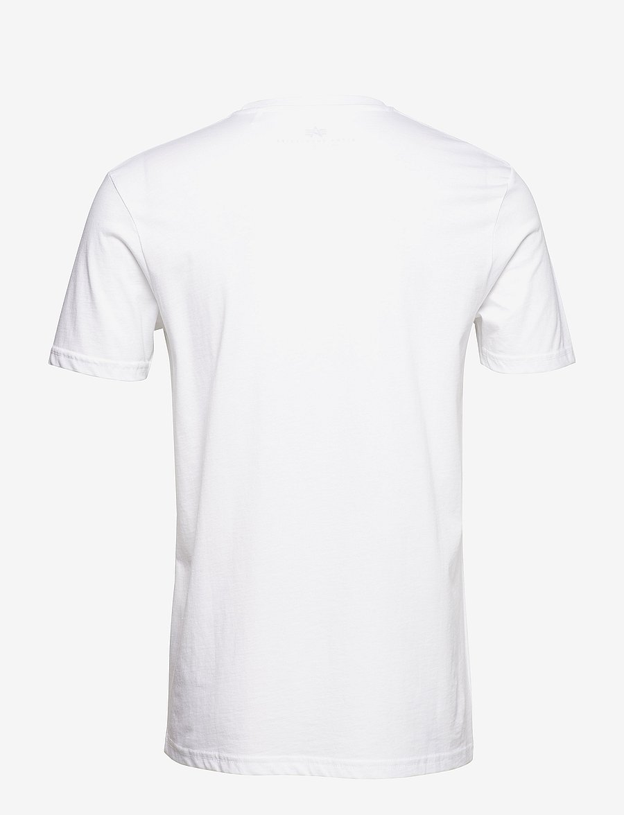Alpha Industries - Basic T Small Logo - lühikeste varrukatega t-särgid - white - 1