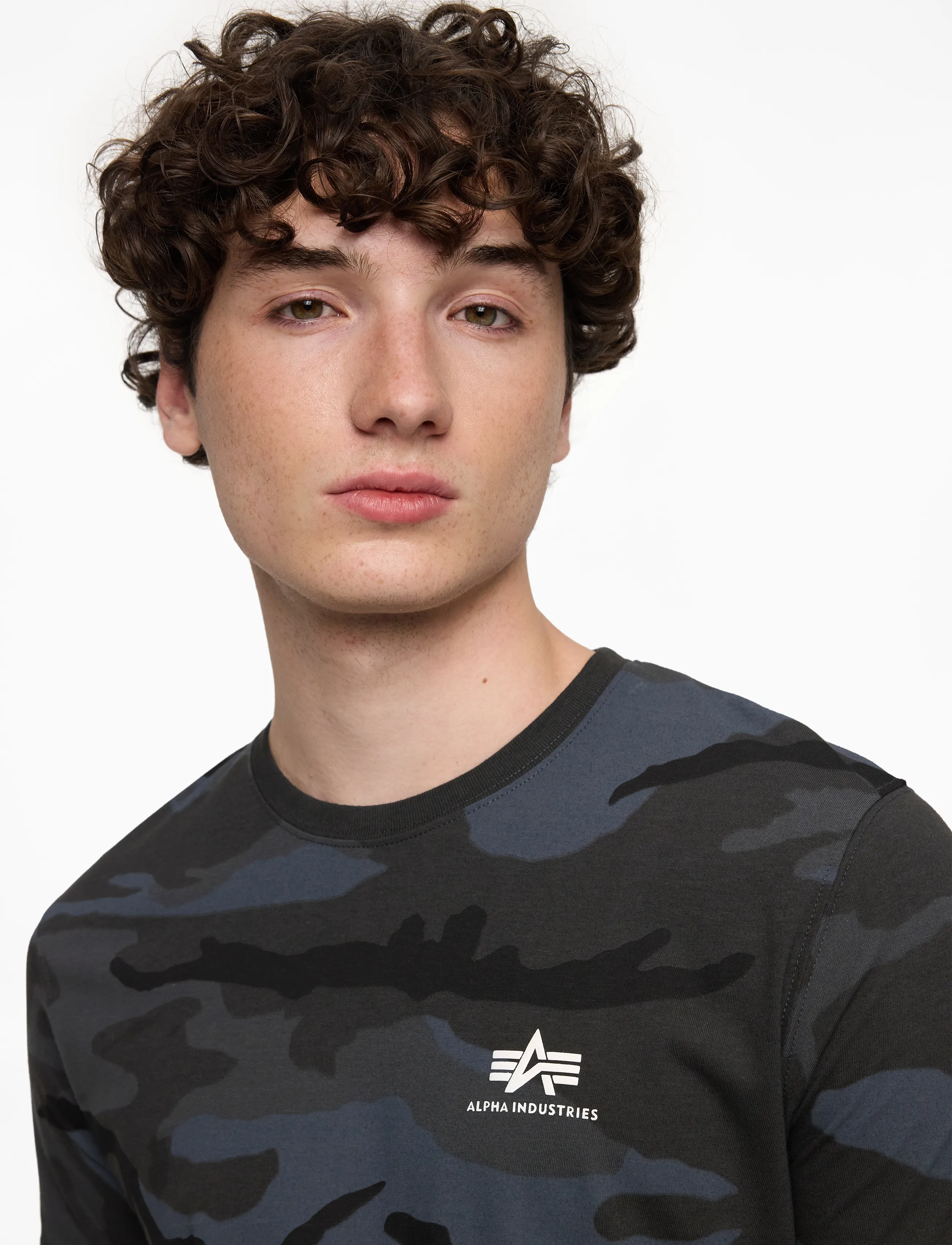 Alpha industries Basic T-Shirt Sl Camo herr – bild 8