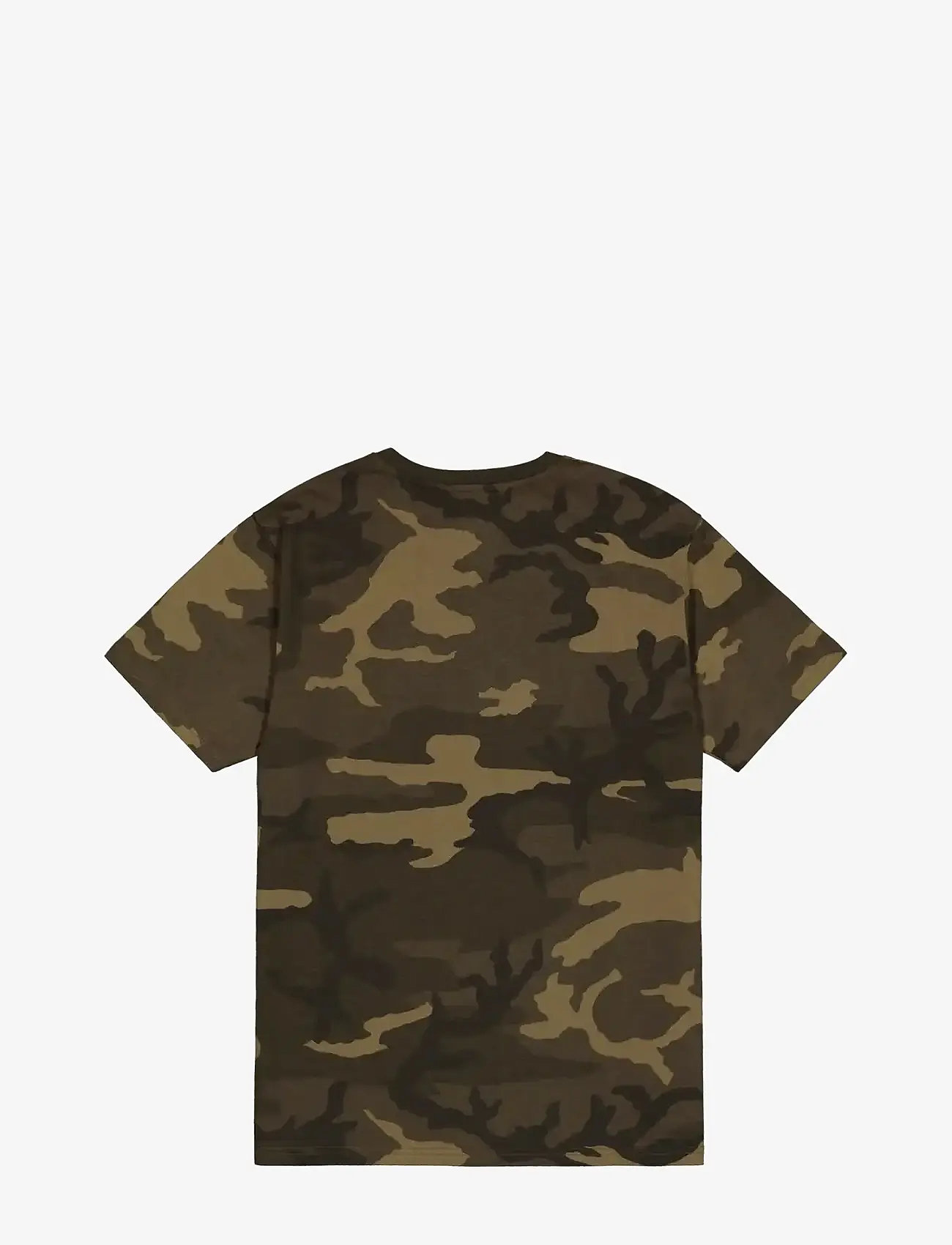 Alpha Industries - Basic T-Shirt SL Camo - autumn clothing - olive camo - 1