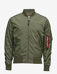 Alpha Industries - MA-1 TT - spring jackets - sage green - 0