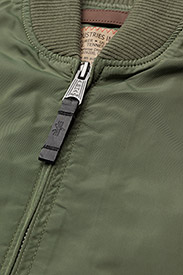 Alpha Industries - MA-1 TT - spring jackets - sage green - 2