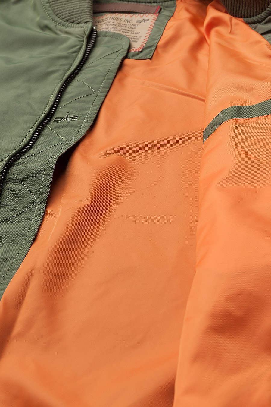 Alpha Industries - MA-1 TT - forårsjakker - sage green - 4
