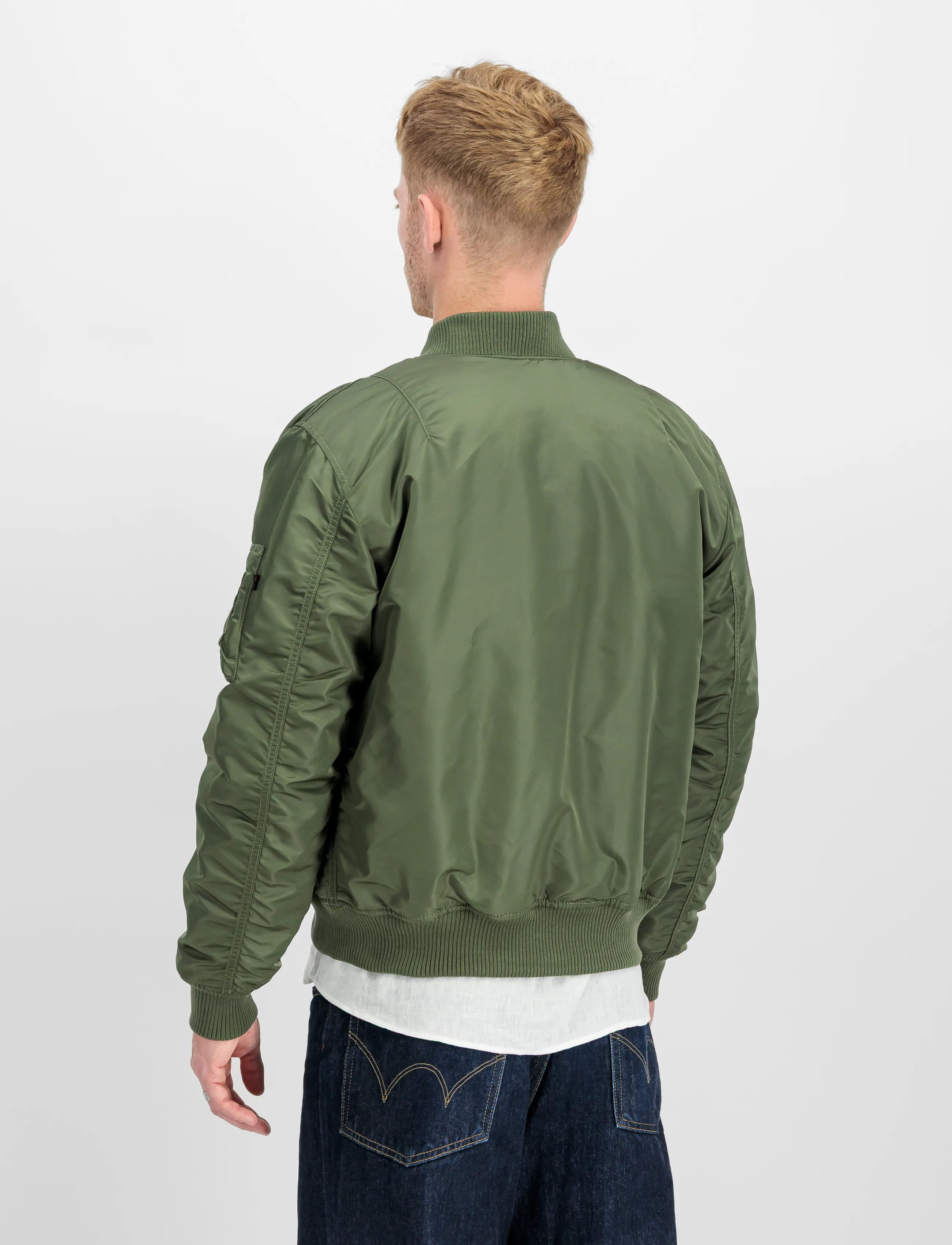 Alpha Industries - MA-1 VF Vintage Fit 59 - kevadjoped - sage-green - 3