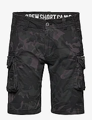 Alpha Industries - Crew Short Camo - sports shorts - black camo - 0