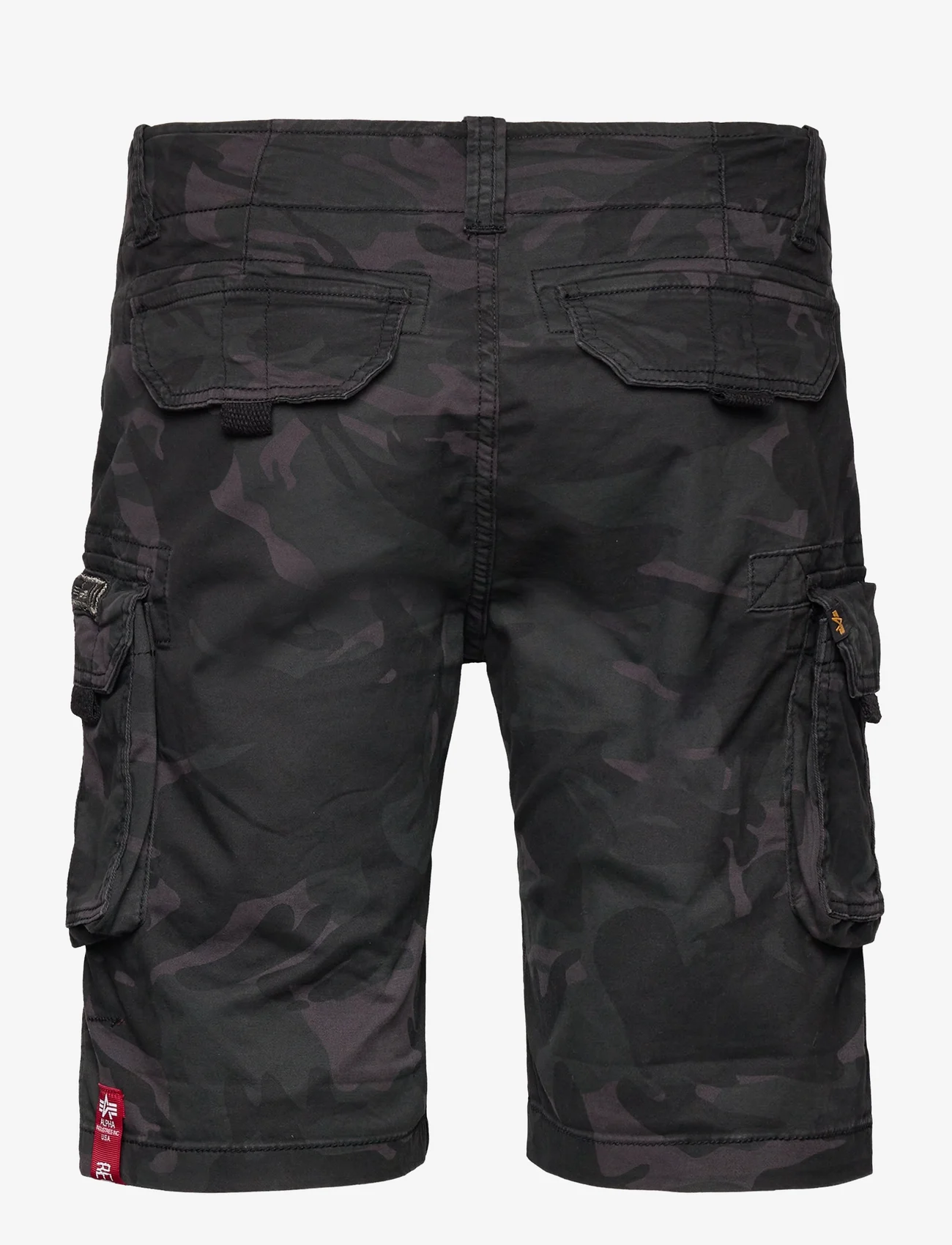 Alpha Industries - Crew Short Camo - sports shorts - black camo - 1