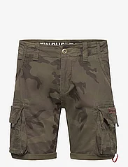 Alpha Industries - Crew Short Camo - sports shorts - dark olive camo - 0