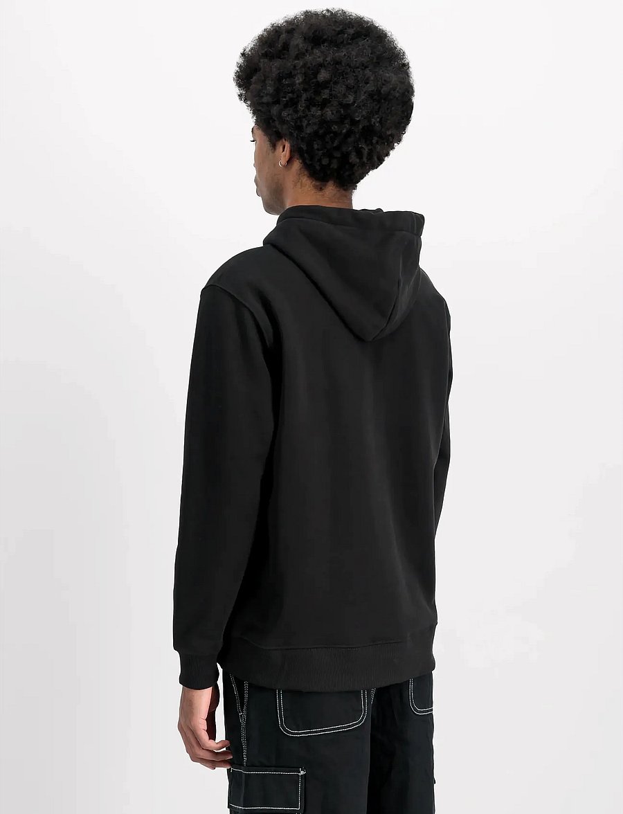Alpha Industries - Basic Hoodie SL - sweatshirts - black - 3