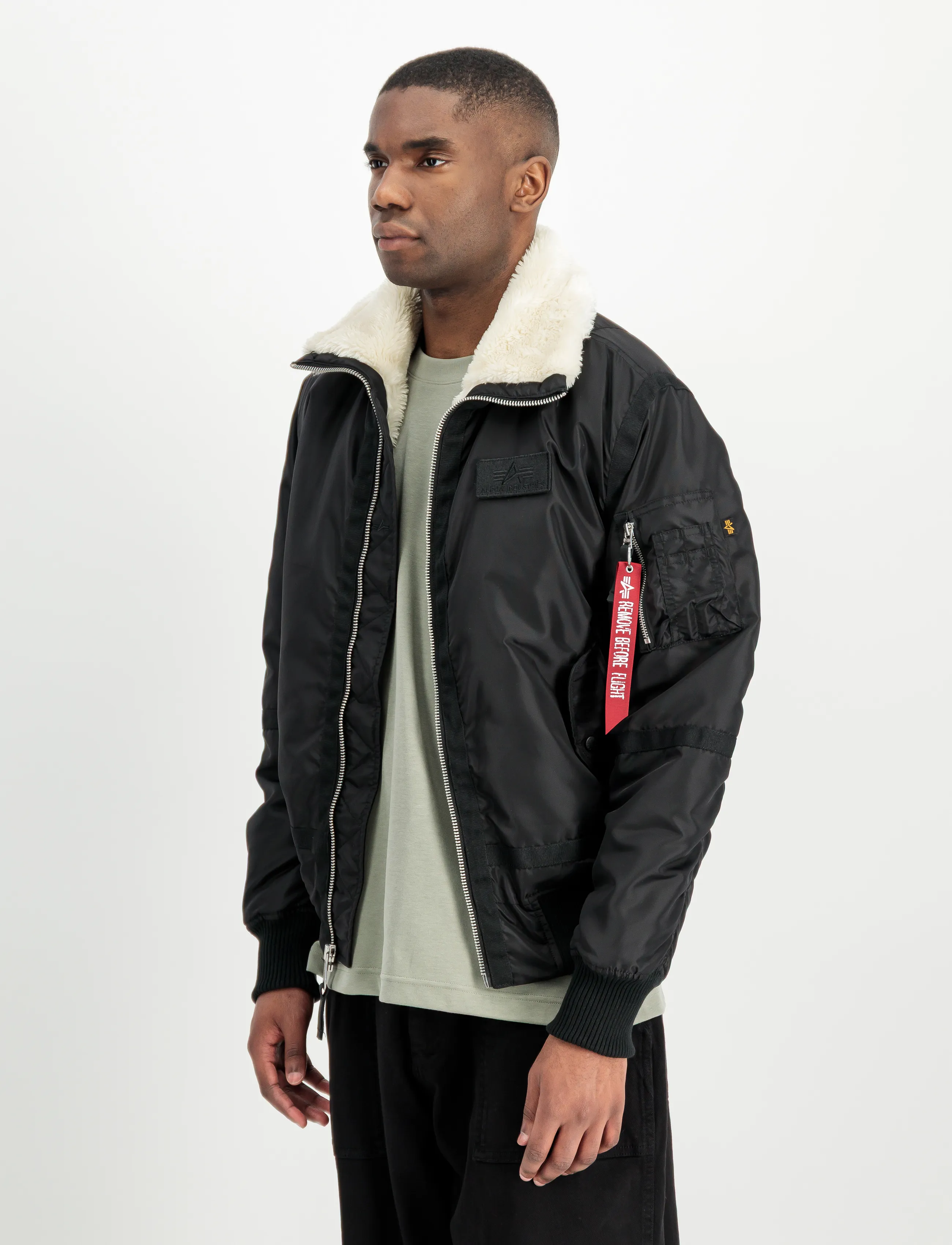 Alpha Industries B-15 III TT Two Tone - Nach Stil kaufen - BLACK/BEIGE / black