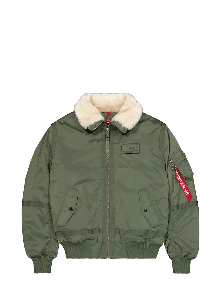 Alpha Industries - B-15 III TT Two Tone - fall jackets - sage-green - 1