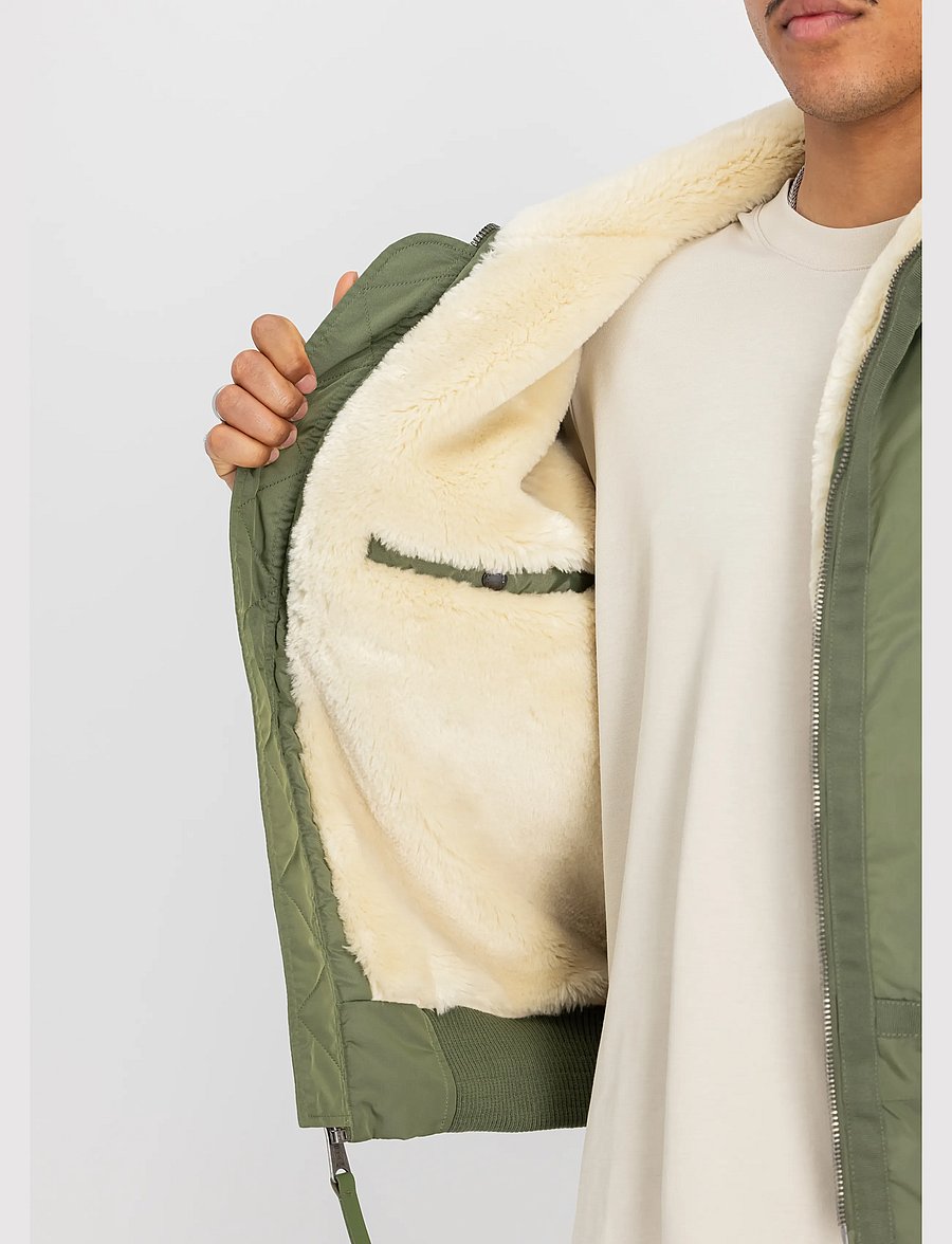 Alpha Industries - B-15 III TT Two Tone - fall jackets - sage-green - 5