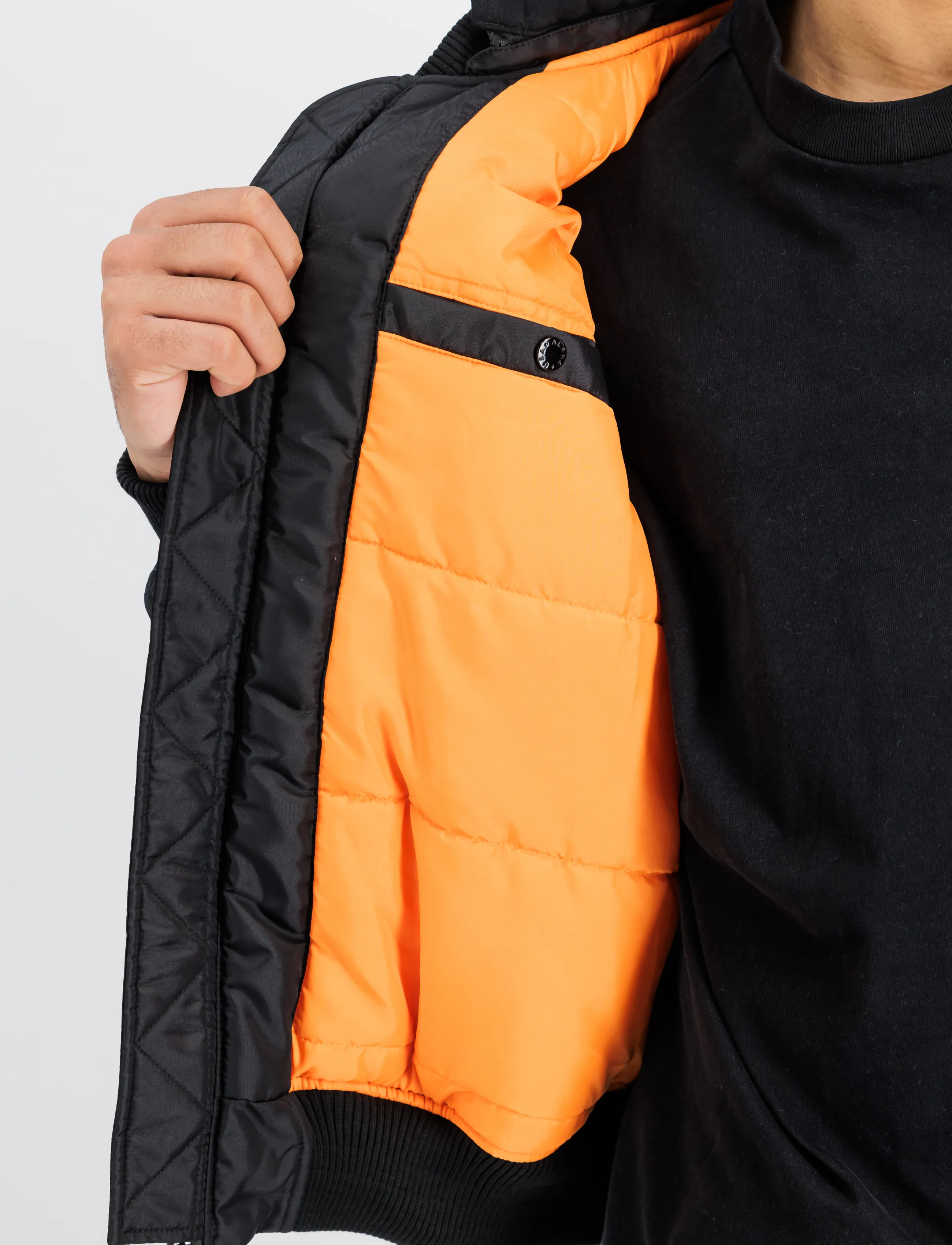 Alpha Industries - MA-1 TT Two Tone Hood CW - hybrid jackets  - black - 4