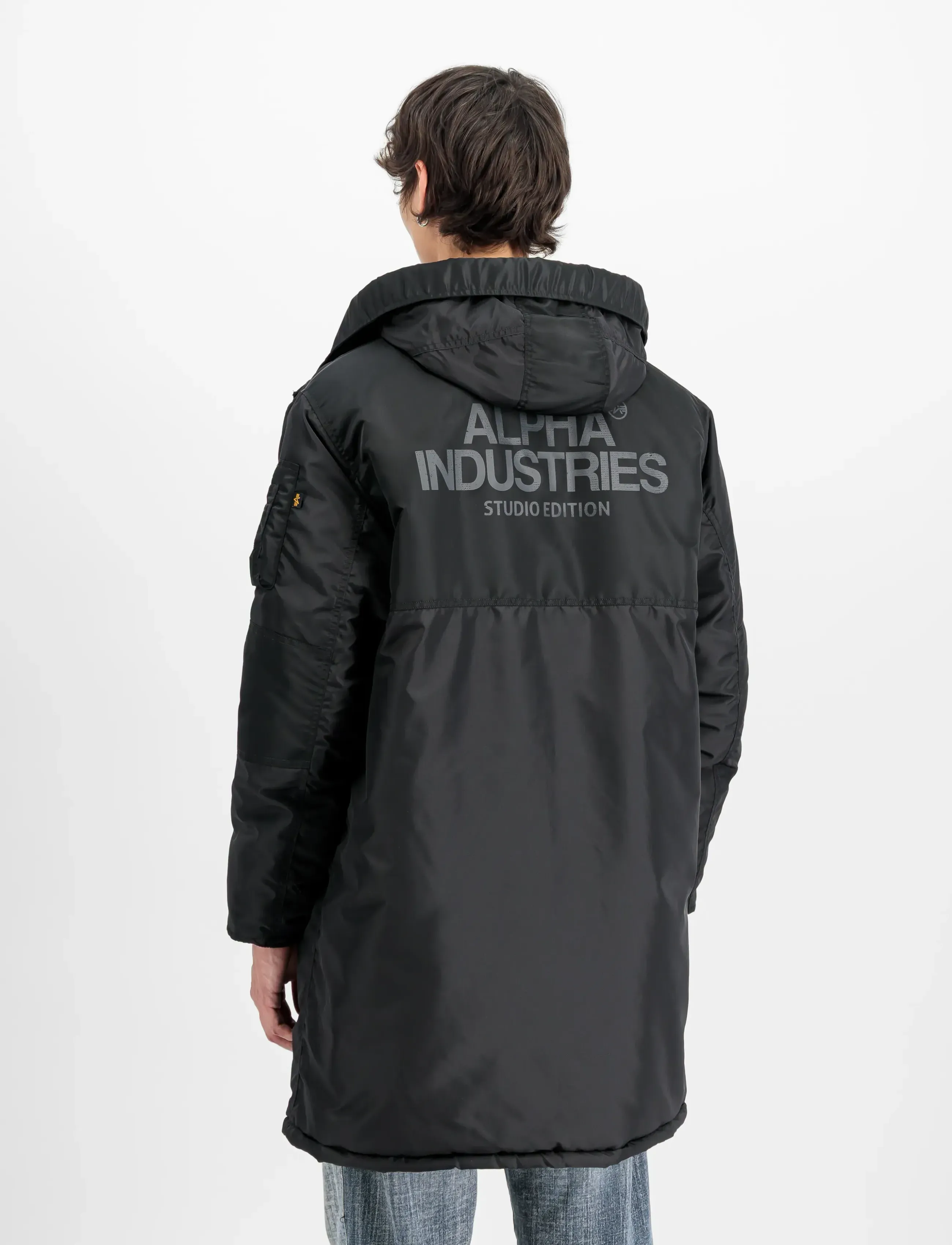 Alpha Industries - Studio Field Parka - vinterjakker - black - 3