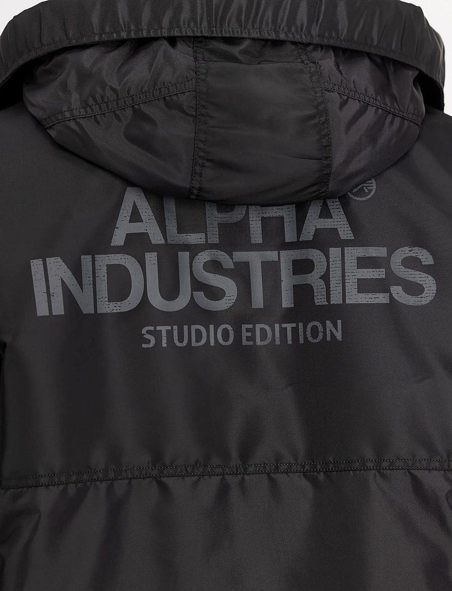 Alpha Industries - Studio Field Parka - parki - black - 4