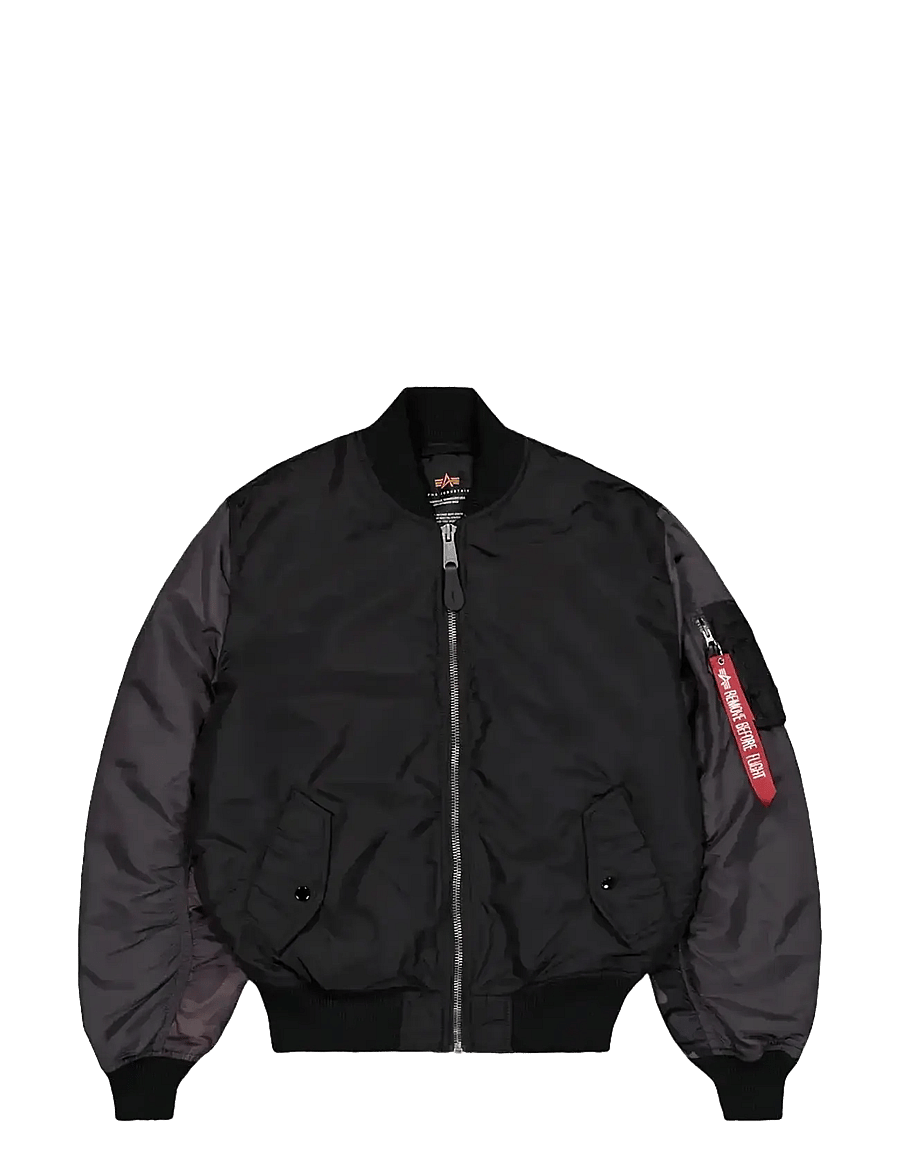 Alpha Industries - MA-1 Camo Back Embroidery - sügisjoped - black - 1