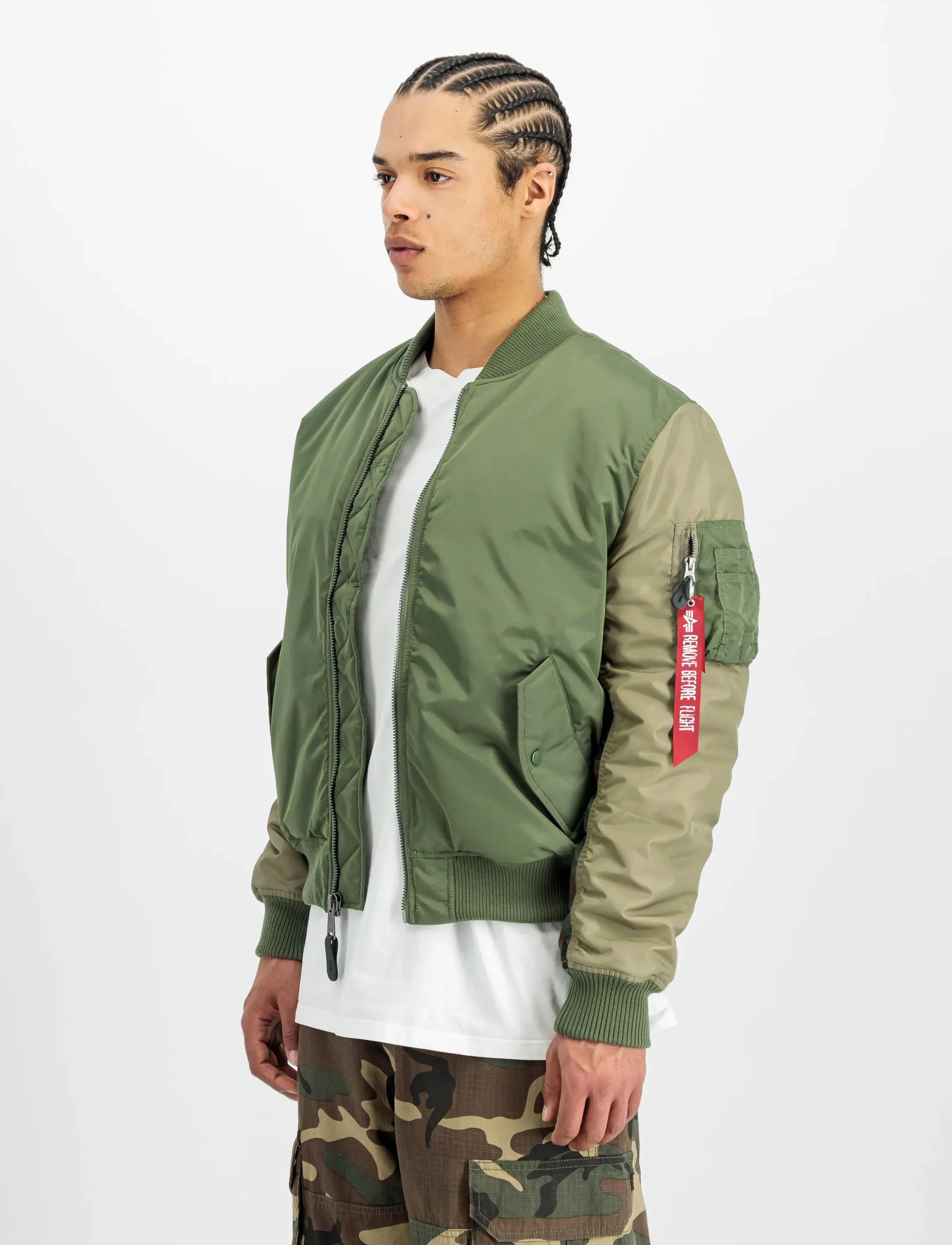 Ma-1 Camo Back Embroidery