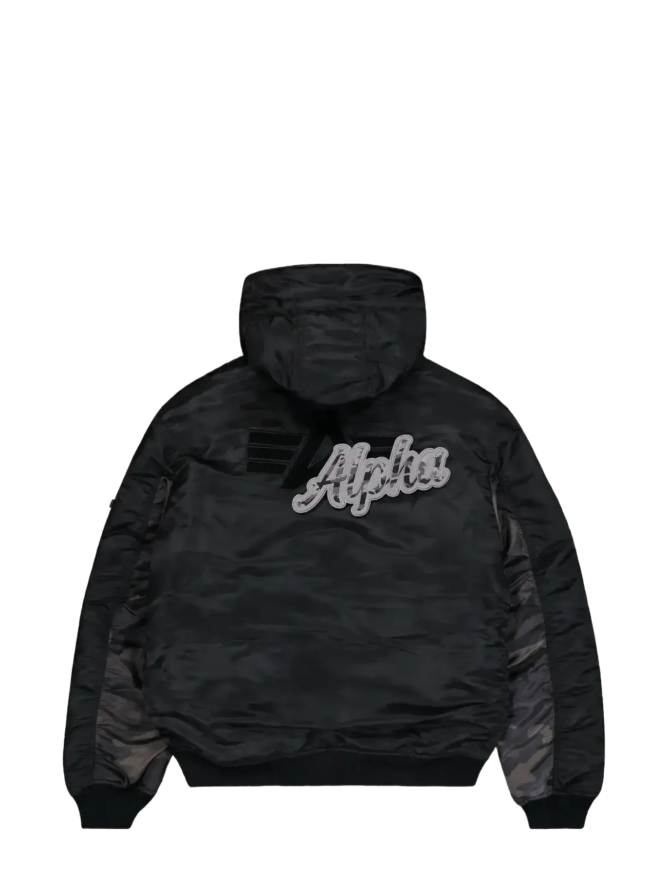 Alpha Industries - MA-1 Hooded Studio Jacket - overtøj - black - 2