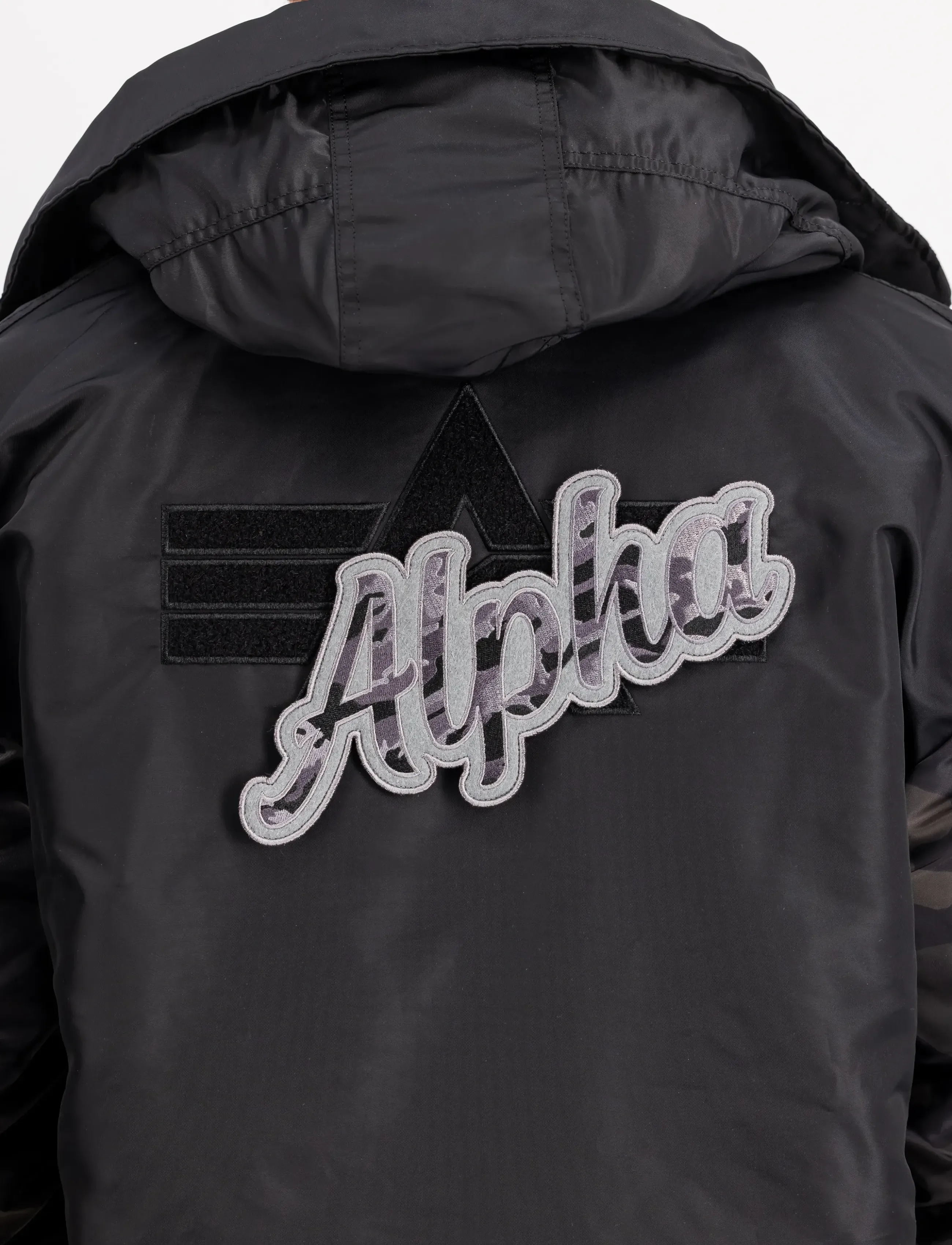 Alpha Industries - MA-1 Hooded Studio Jacket - overtøj - black - 5