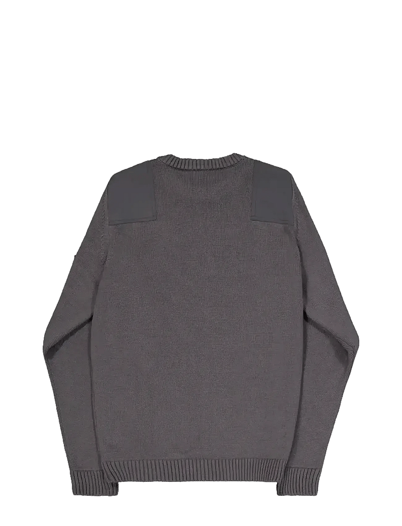 Alpha Industries - Military Knit Pullover - Ümmarguse kaelusega kudumid - vintage grey - 2