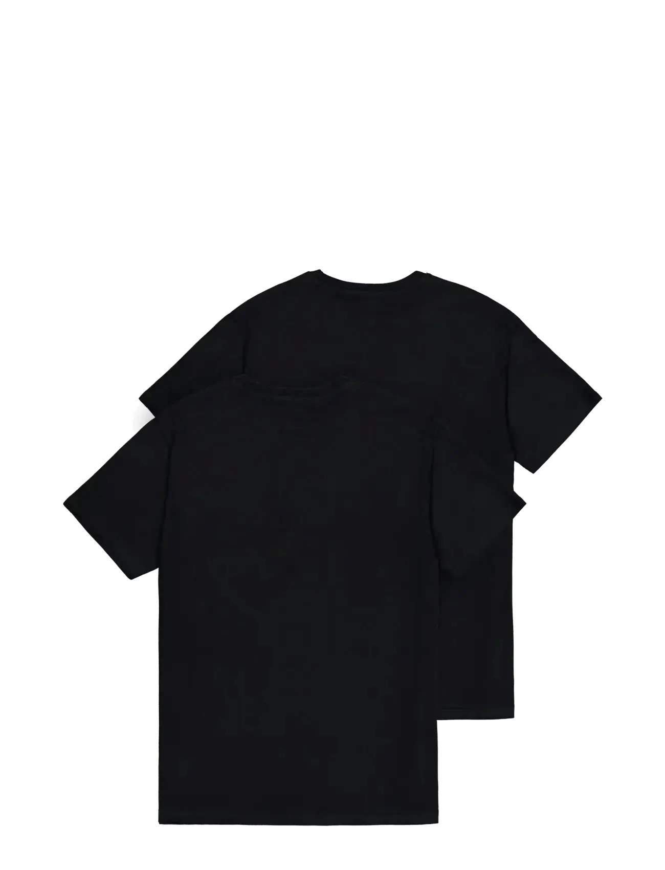 Alpha Industries - Basic T-Shirt SL 2 Pack - lühikeste varrukatega t-särgid - black - 2