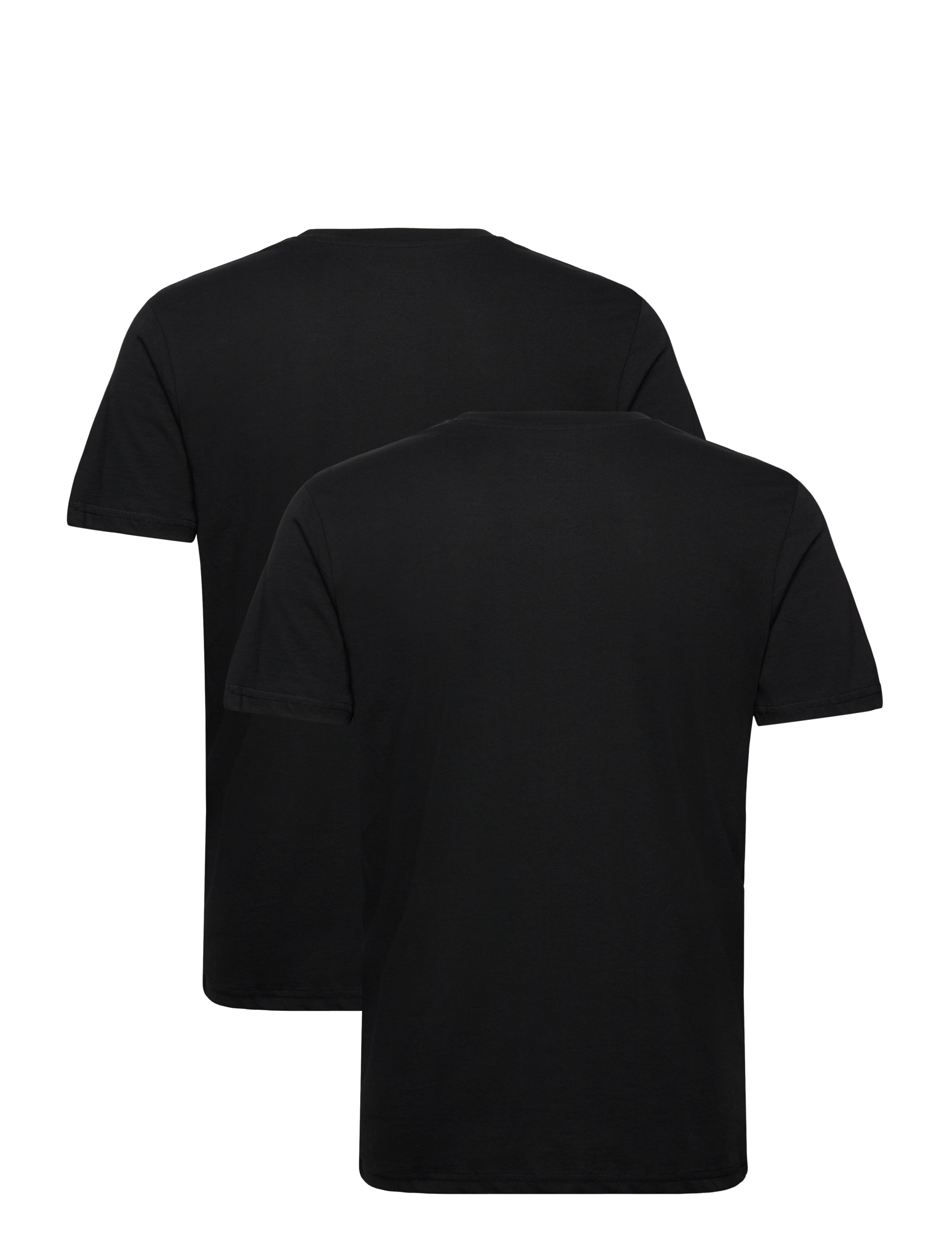 Alpha Industries - Basic T-Shirt SL 2 Pack - stutterma bolir - black - 4