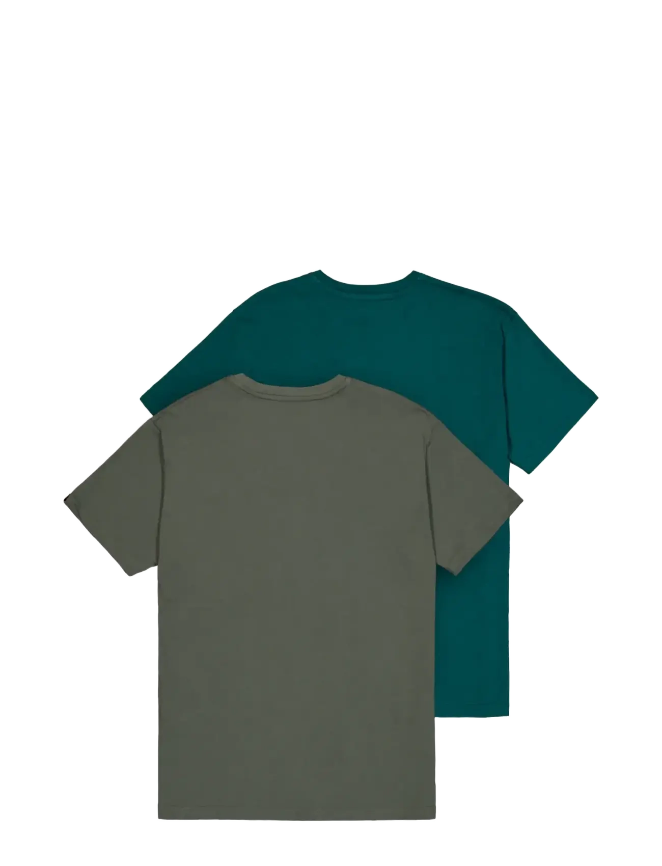 Alpha Industries - Basic T-Shirt SL 2 Pack - t-krekli ar īsām piedurknēm - dark olive/force green - 2