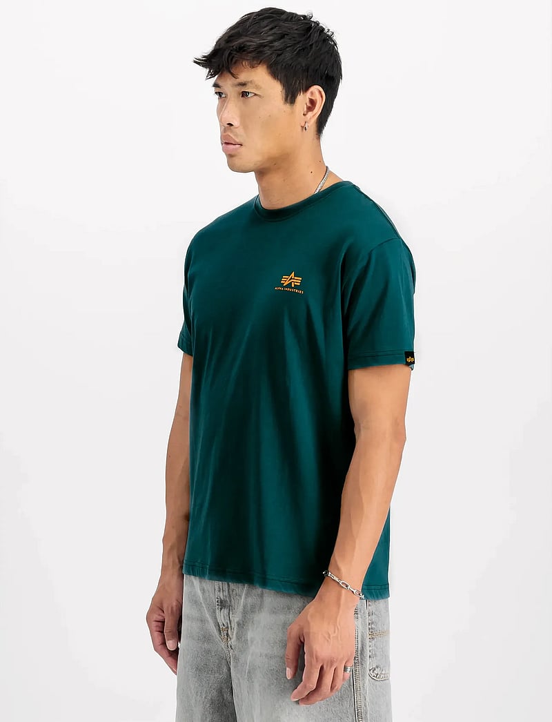 Alpha Industries - Basic T-Shirt SL 2 Pack - kurzärmelig - dark olive/force green - 0