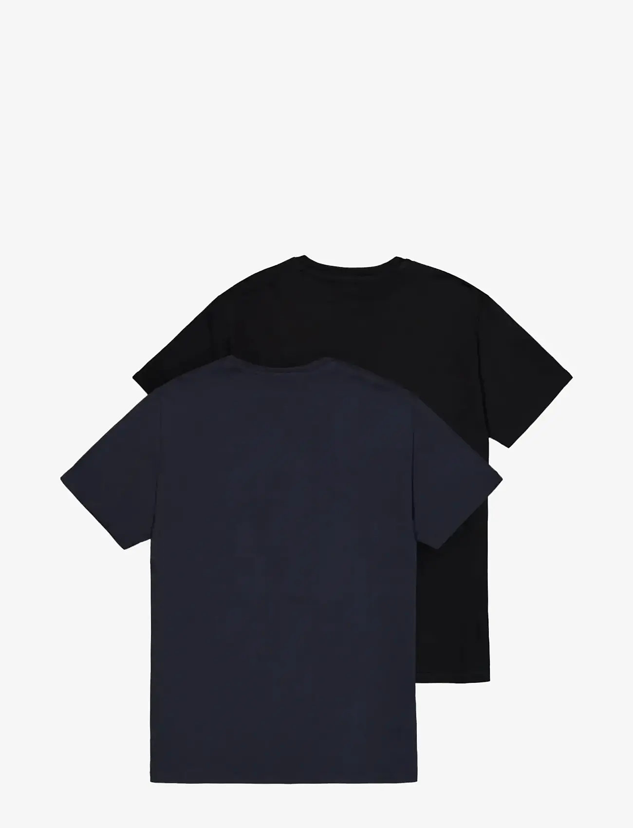 Alpha Industries - Basic T-Shirt SL 2 Pack - kurzärmelig - rep. blue / black/blue - 2