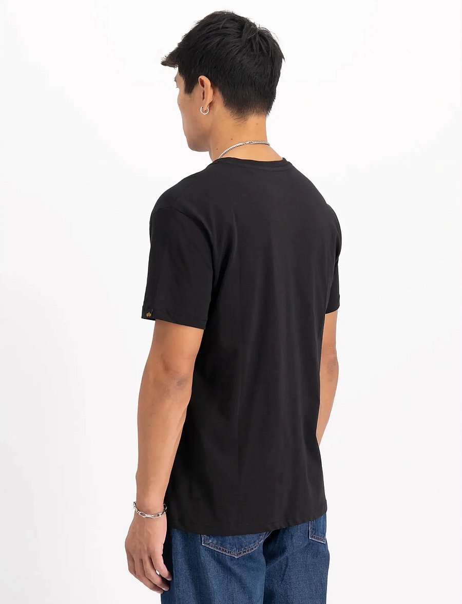Alpha Industries - Basic T-Shirt SL 2 Pack - kortärmade t-shirts - rep. blue / black/blue - 3