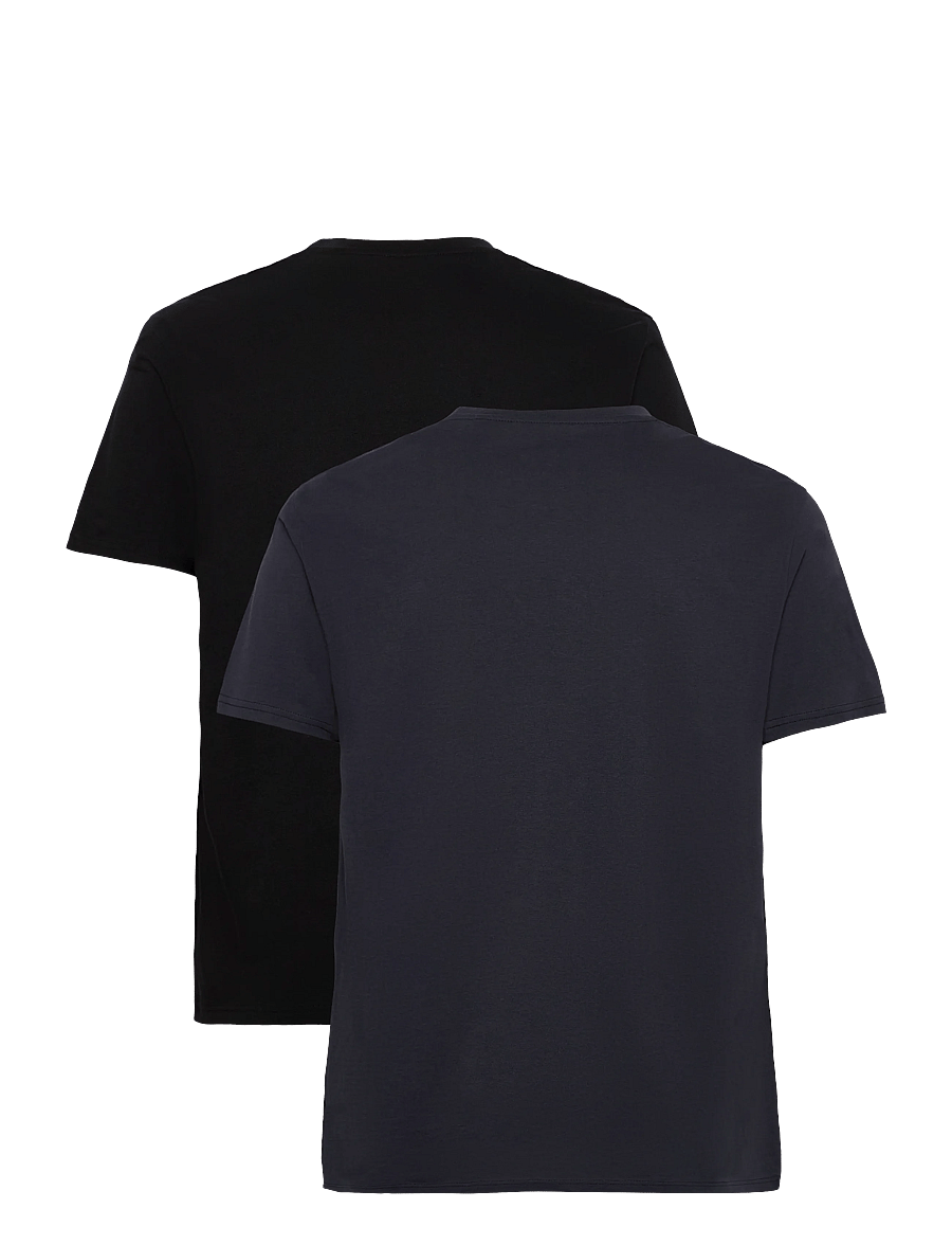 Alpha Industries - Basic T-Shirt SL 2 Pack - kortärmade t-shirts - rep. blue / black/blue - 4