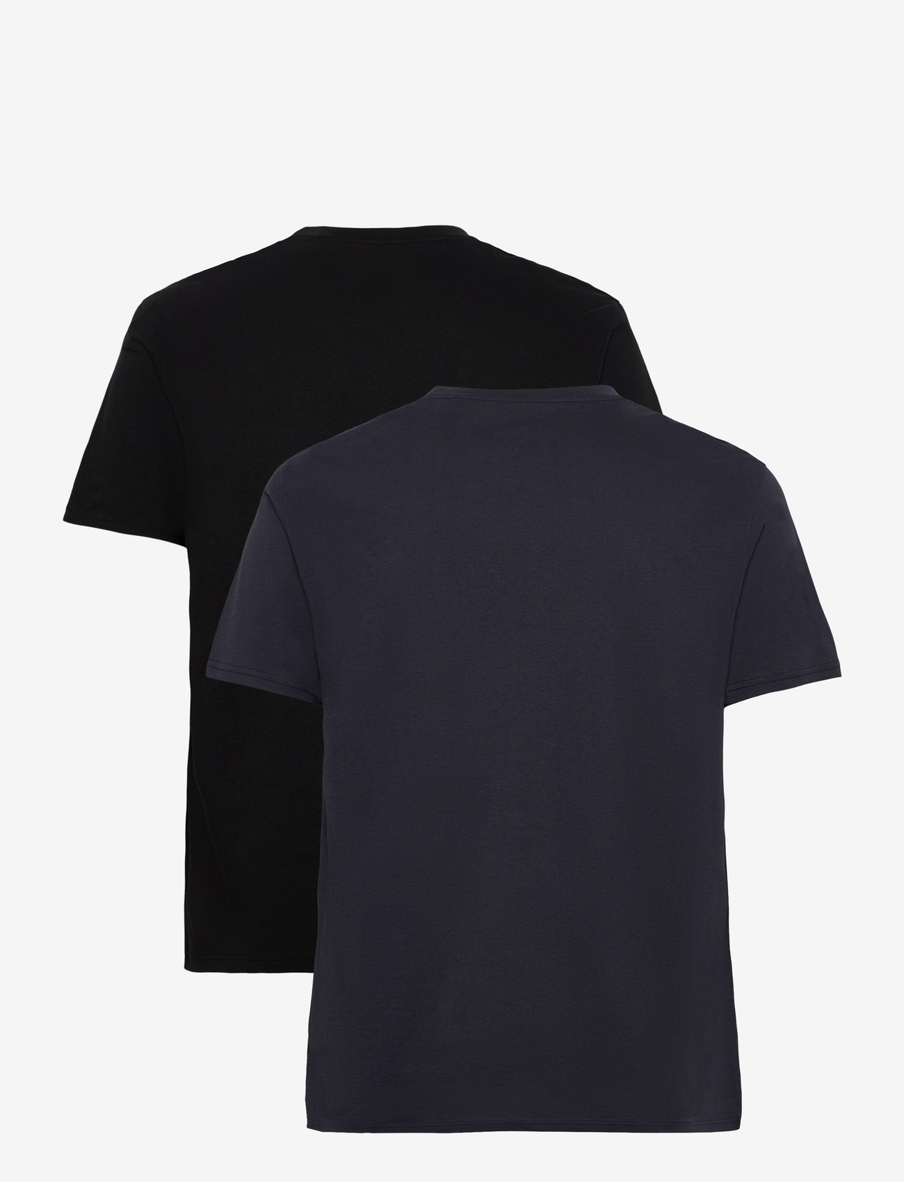 Alpha Industries - Basic T-Shirt SL 2 Pack - t-shirts - rep. blue / black/blue - 1