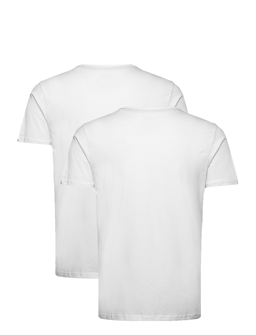 Alpha Industries - Basic T-Shirt SL 2 Pack - lühikeste varrukatega t-särgid - white - 3