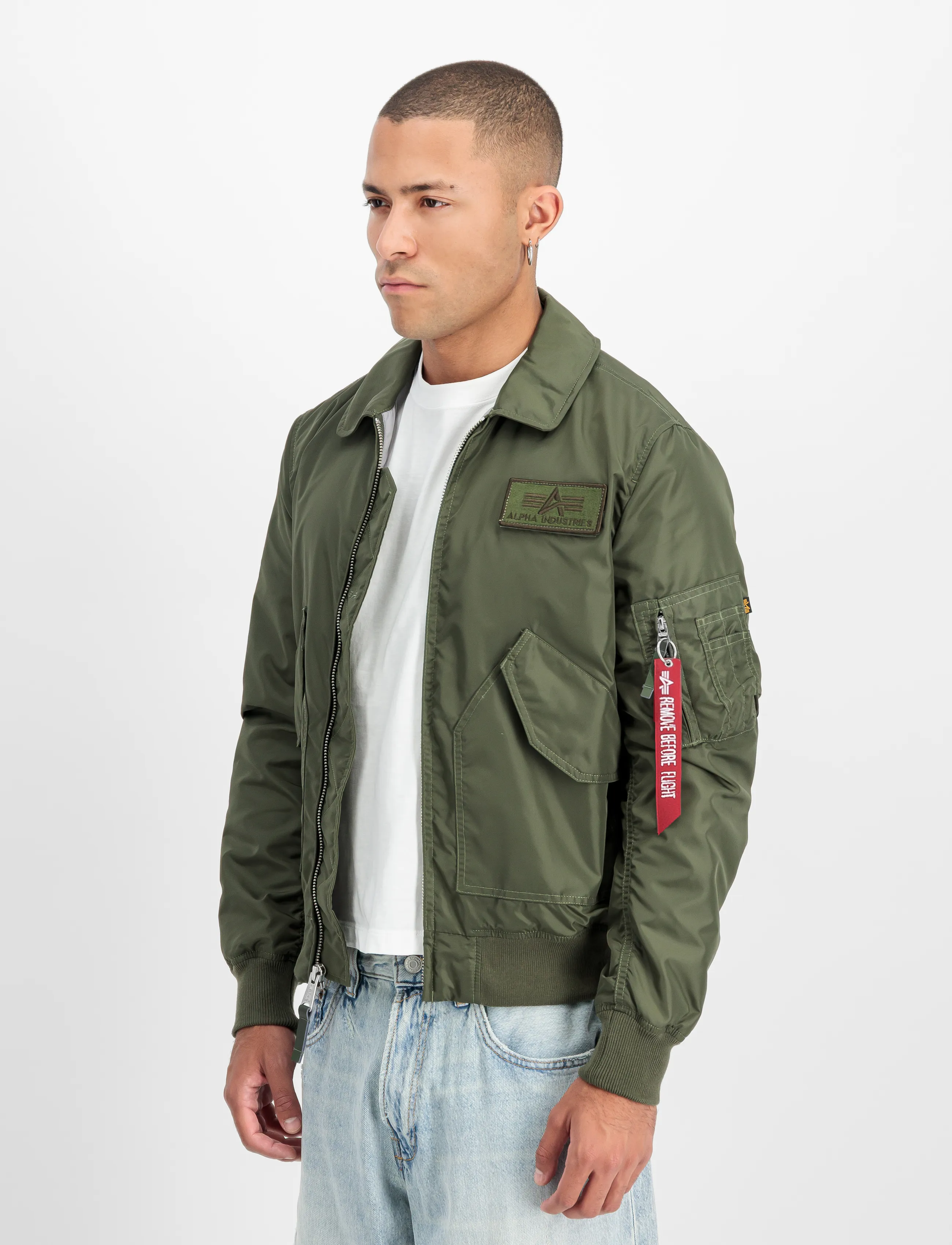 Alpha Industries CWU-36/P TT Light - Ytterkläder - DARK OLIVE / khaki/green
