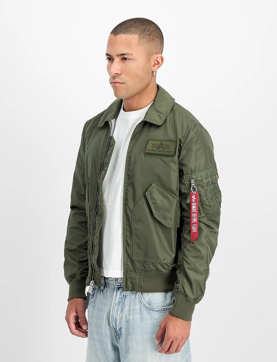 Alpha Industries - CWU-36/P TT Light - vårjackor - dark olive - 0