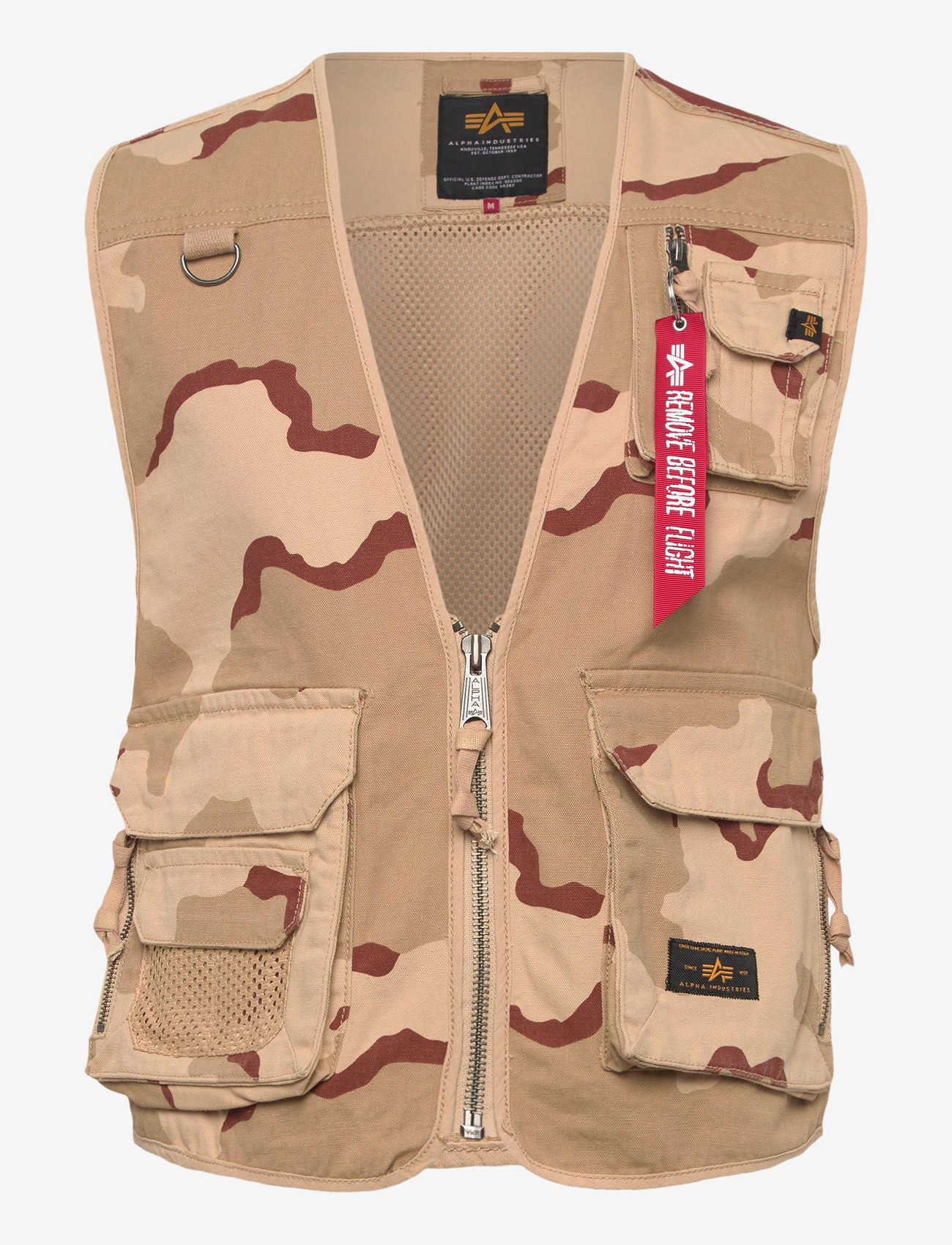 Alpha Industries - Mesh Utility Vest Camo - veste - 99 - 1