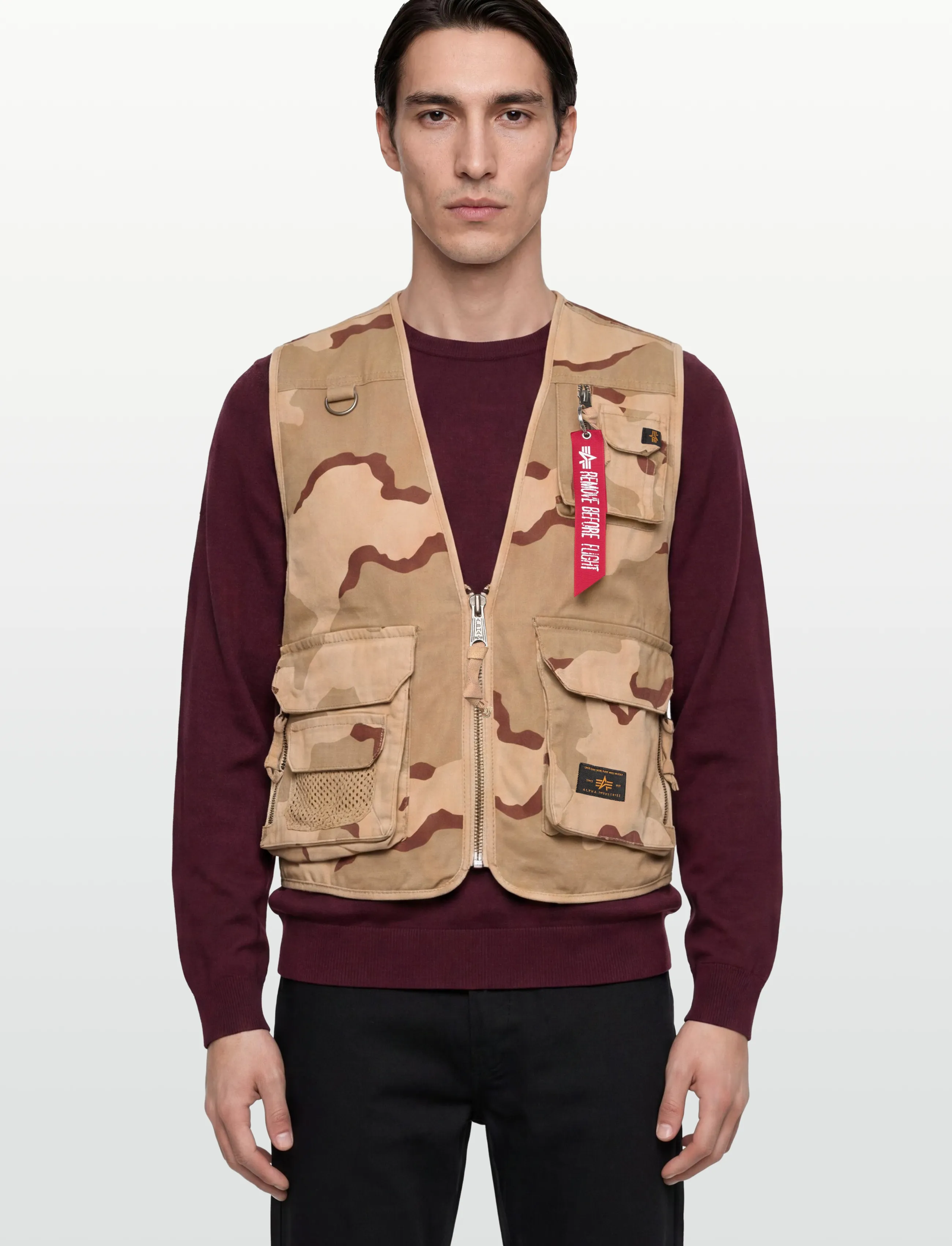 Alpha Industries - Mesh Utility Vest Camo - westen - 99 - 3