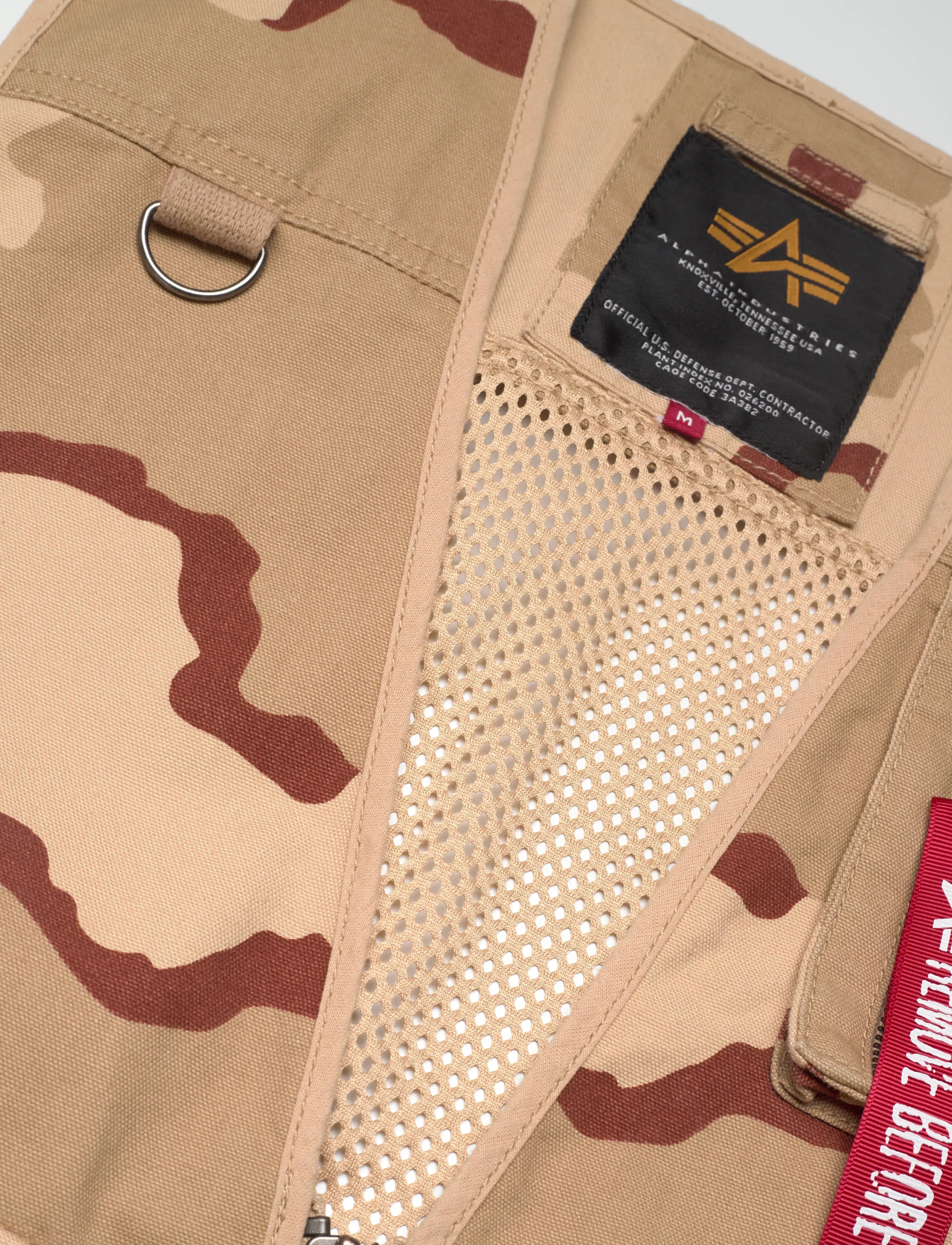 Alpha Industries - Mesh Utility Vest Camo - westen - 99 - 5