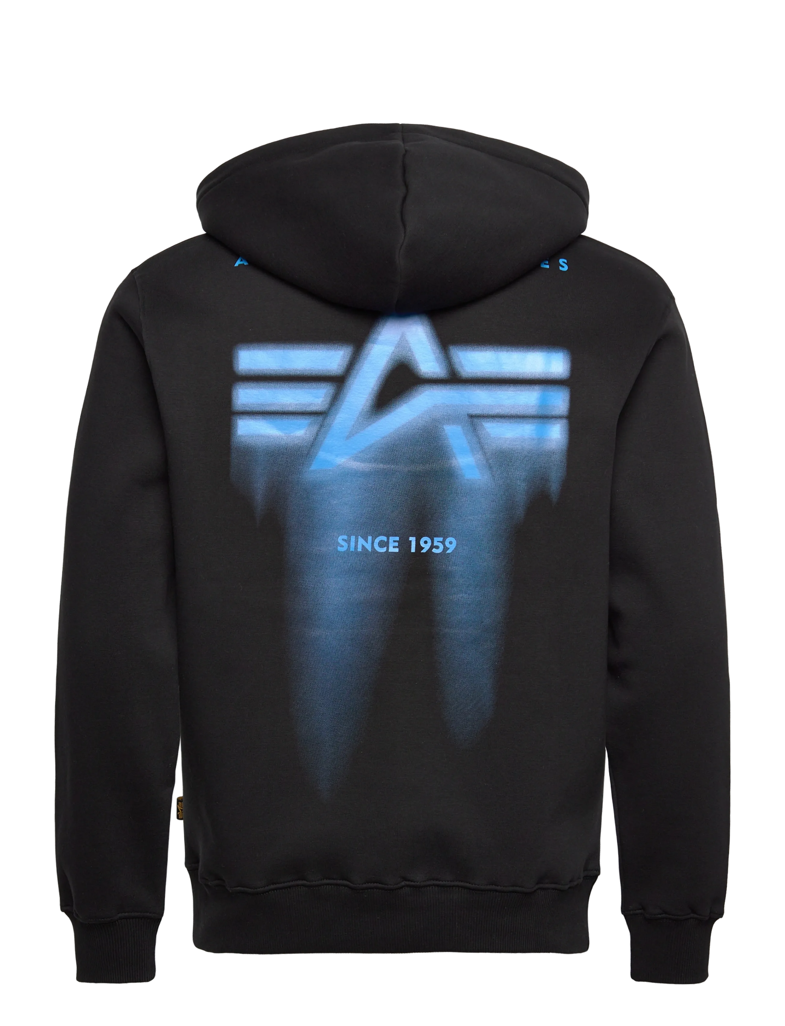 Alpha Industries - Spray Print Hoodie - hoodies - black - 2