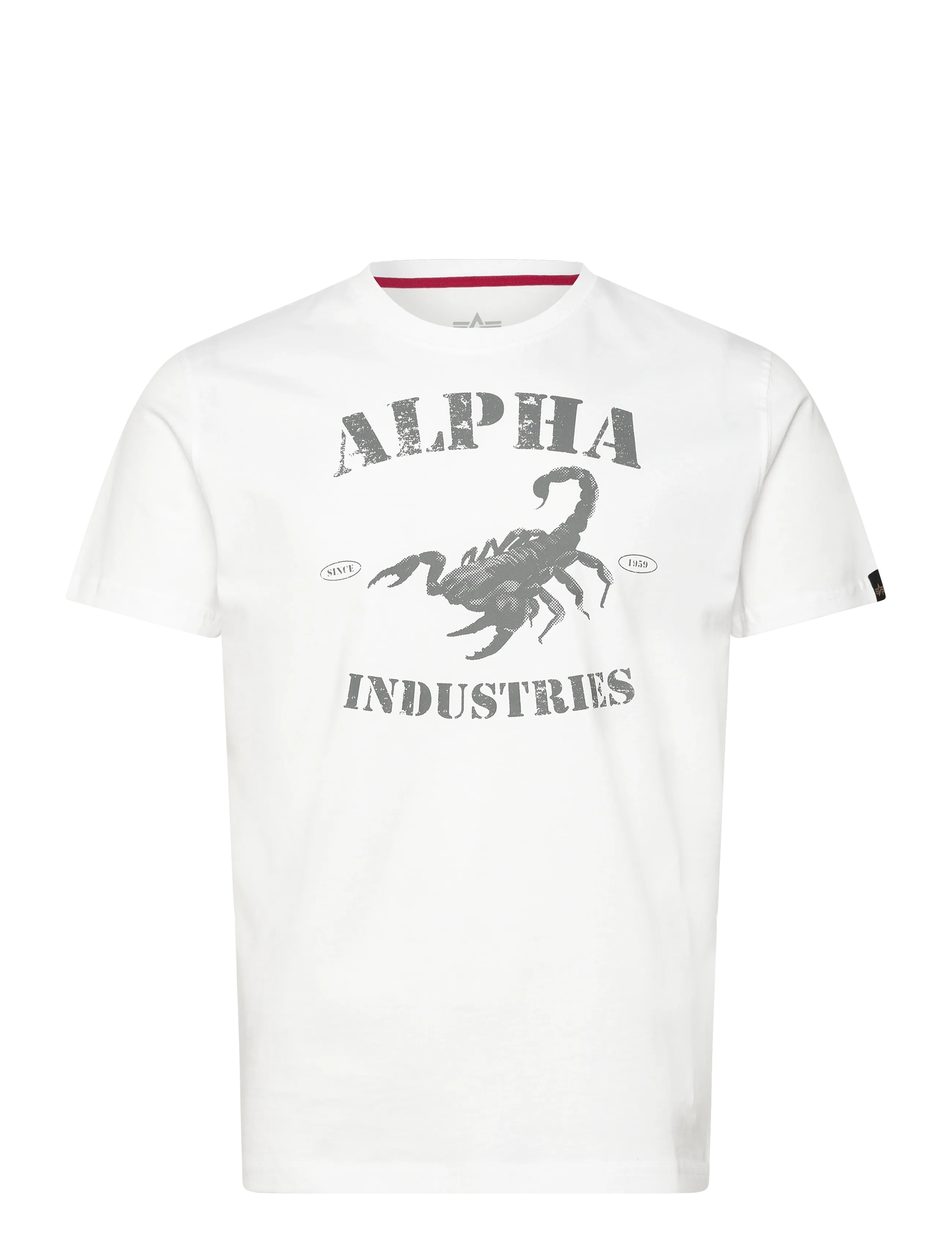 Alpha Industries Scorpion T-Shirt - Nyheter - WHITE / white