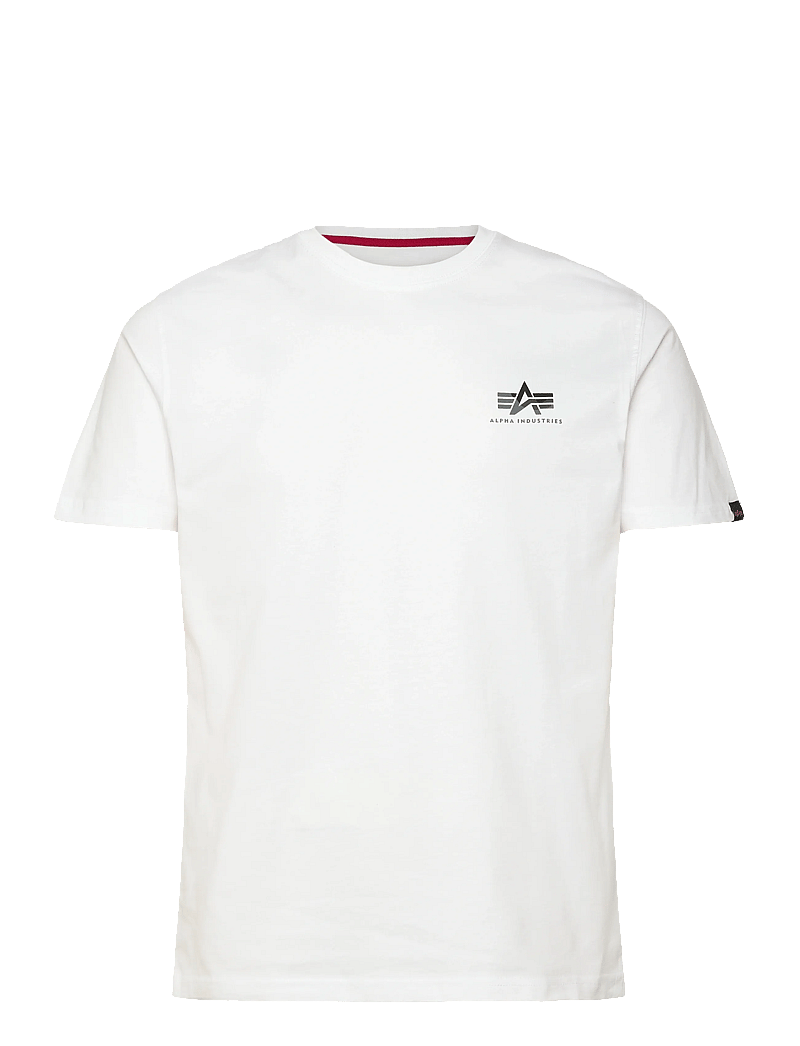 Alpha Industries - Camo Print T-Shirt - kortärmade t-shirts - white - 1