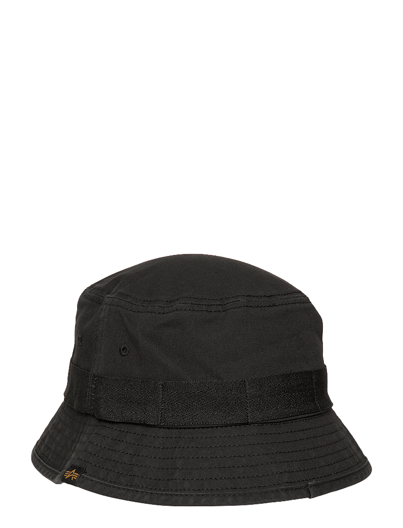 Alpha Industries - Washed Out Bucket Hat - mössor & kepsar - black - 1