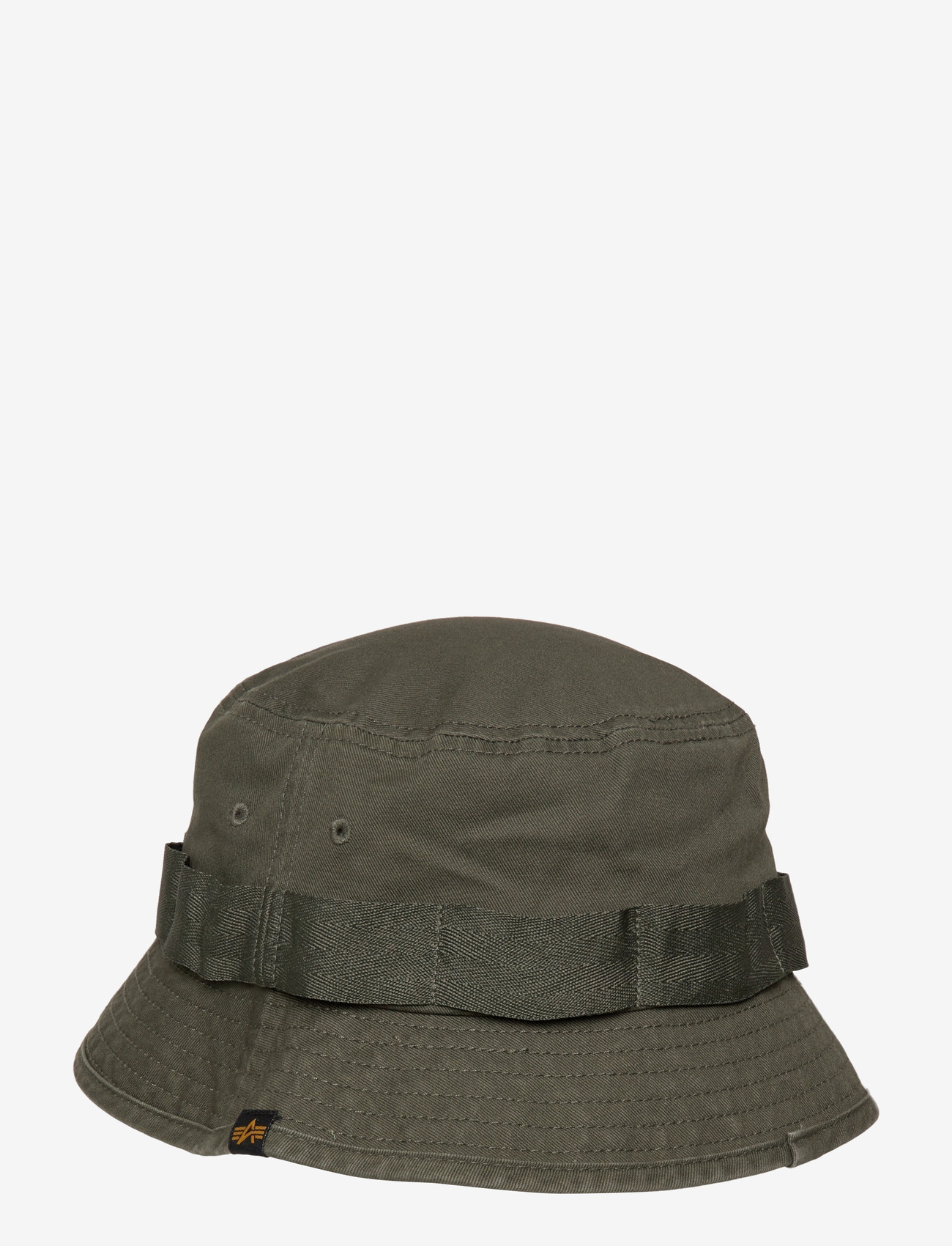 Alpha Industries - Washed Out Bucket Hat - bucket hats - dark olive - 1