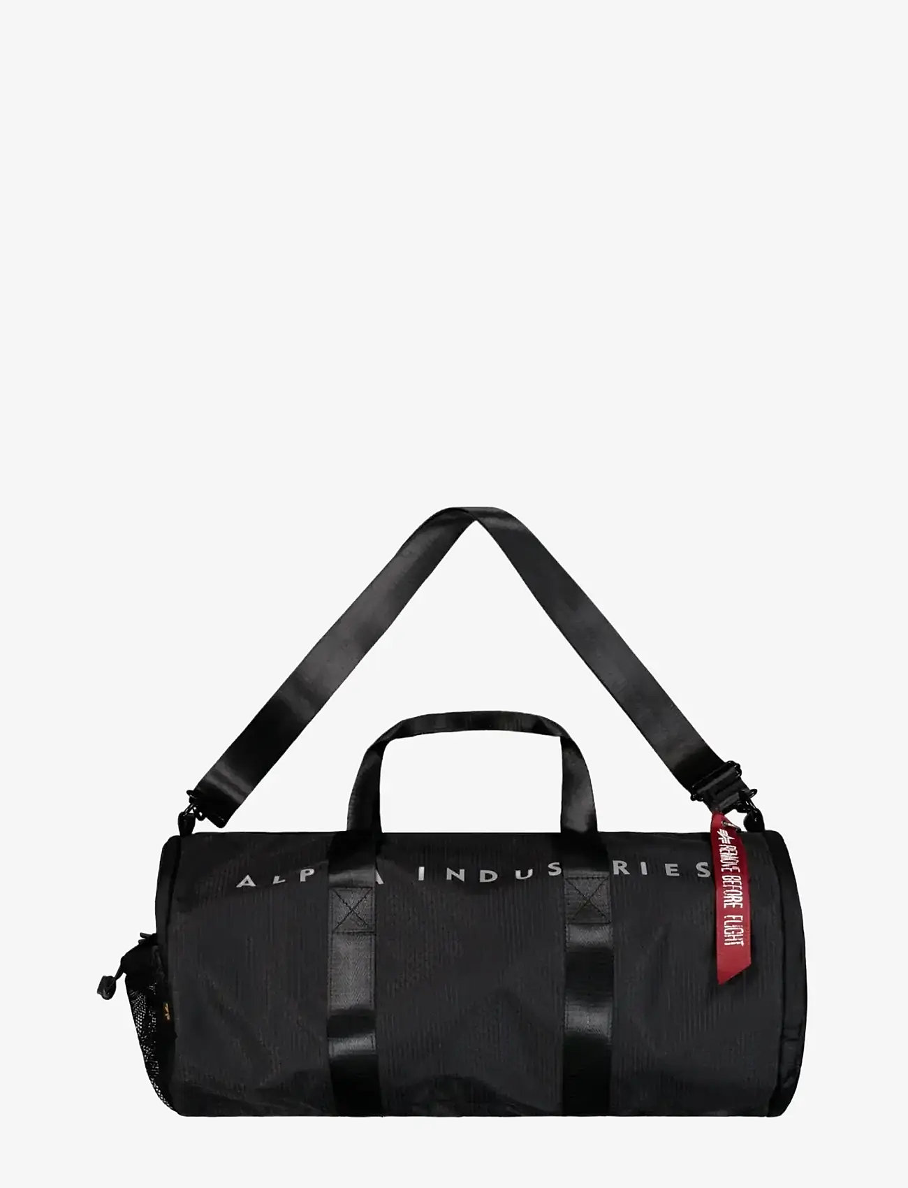 Alpha Industries - Ripstop Packable Gym Bag - duffelväskor - black - 1