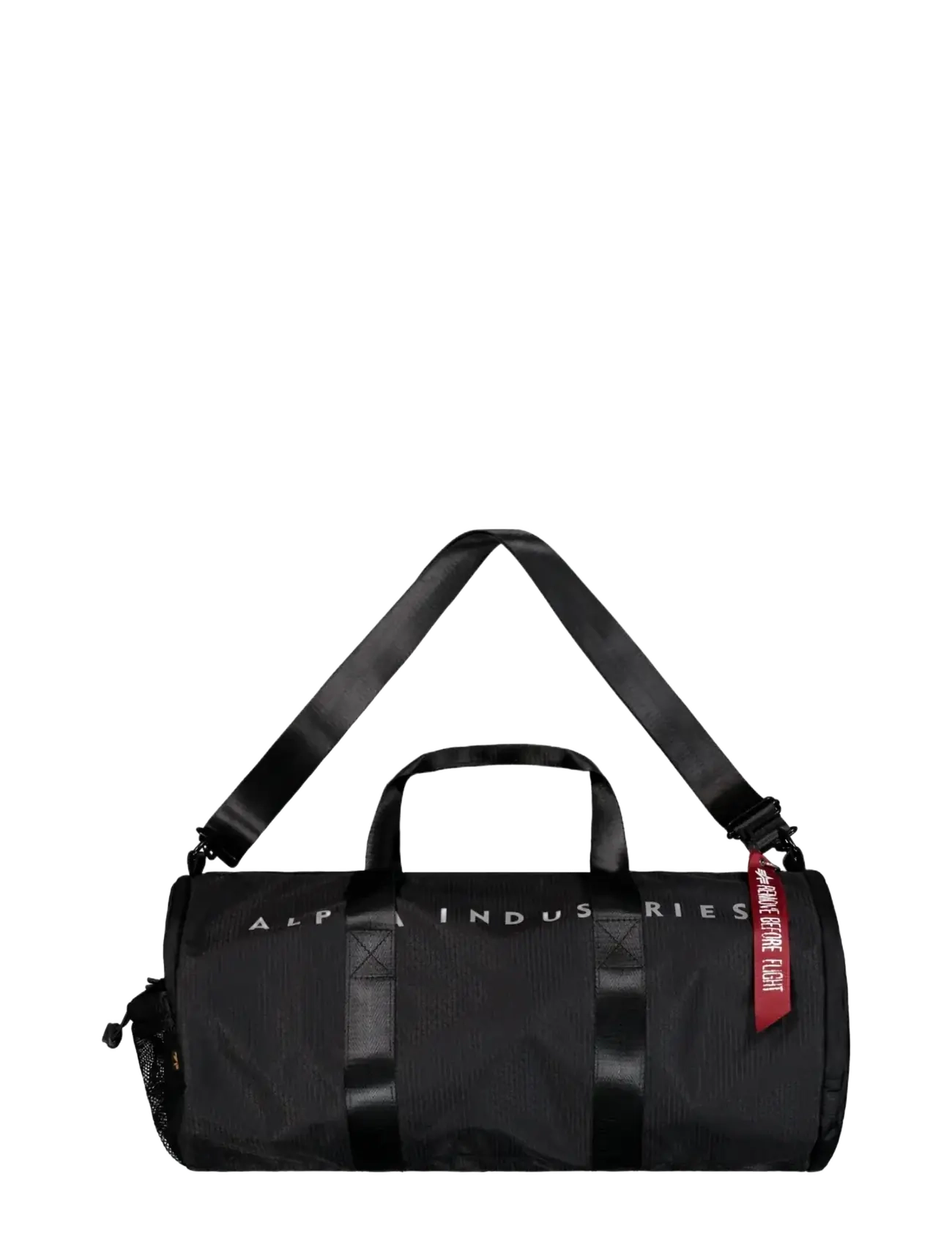 Alpha Industries Ripstop Packable Gym Bag - Gymväskor - BLACK / black