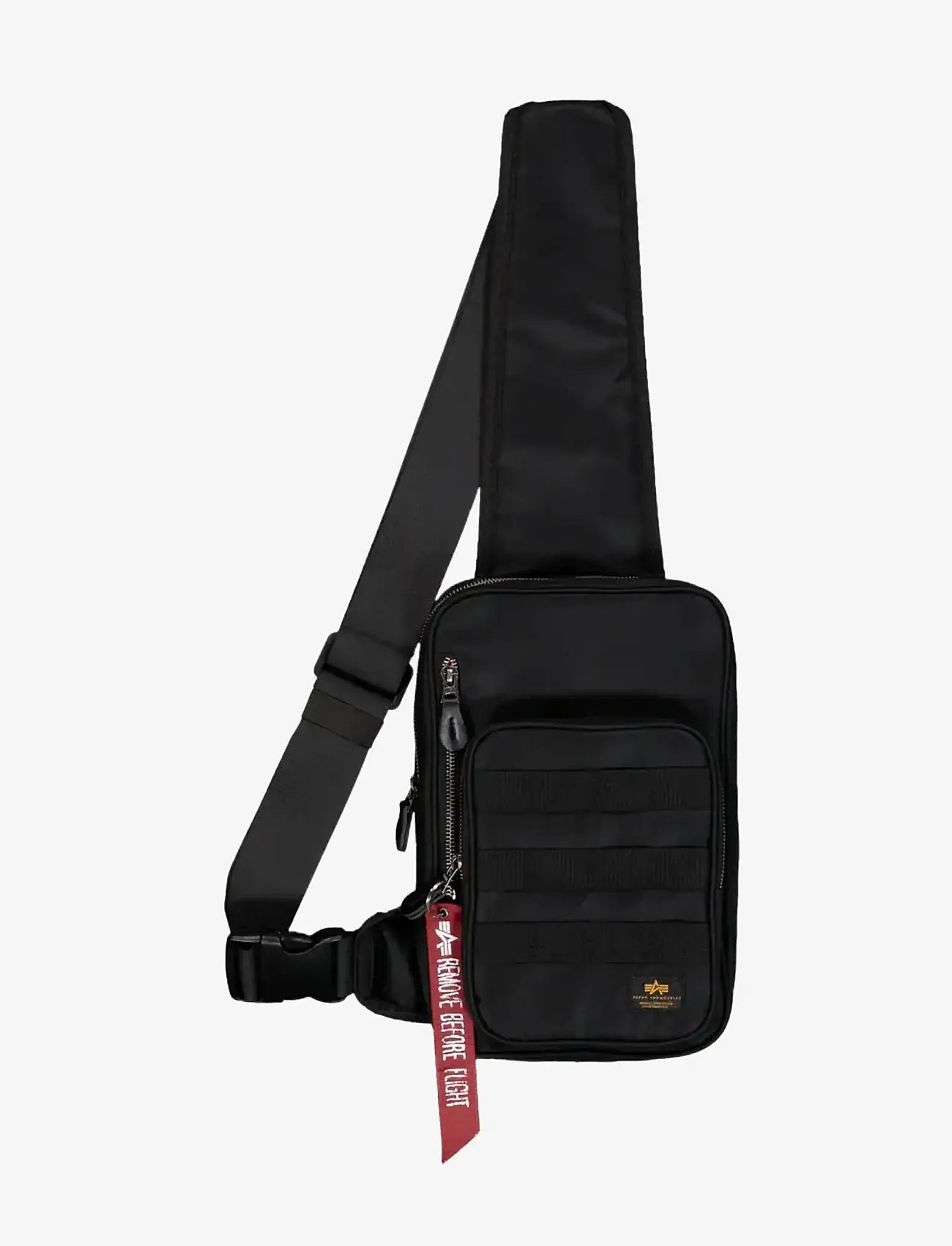 Alpha Industries - Label Sling Bag - nach stil kaufen - black - 1
