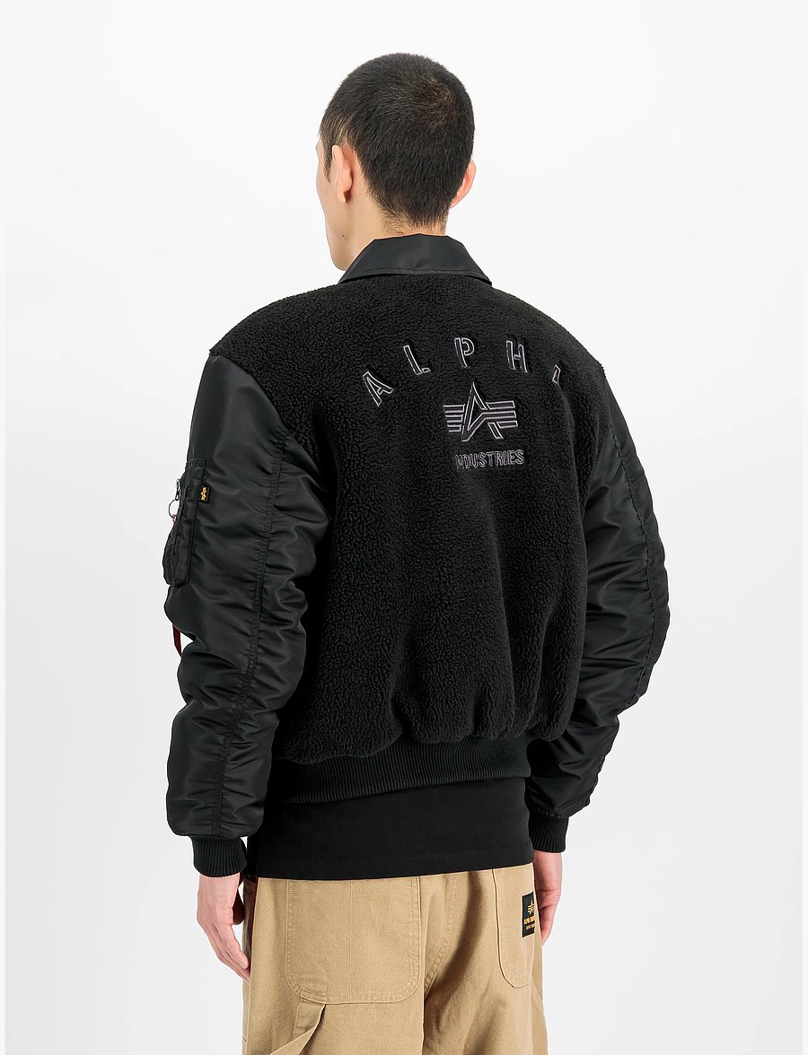 Alpha Industries - CWU-45/P Teddy MOD - hybrid jackets - black - 3