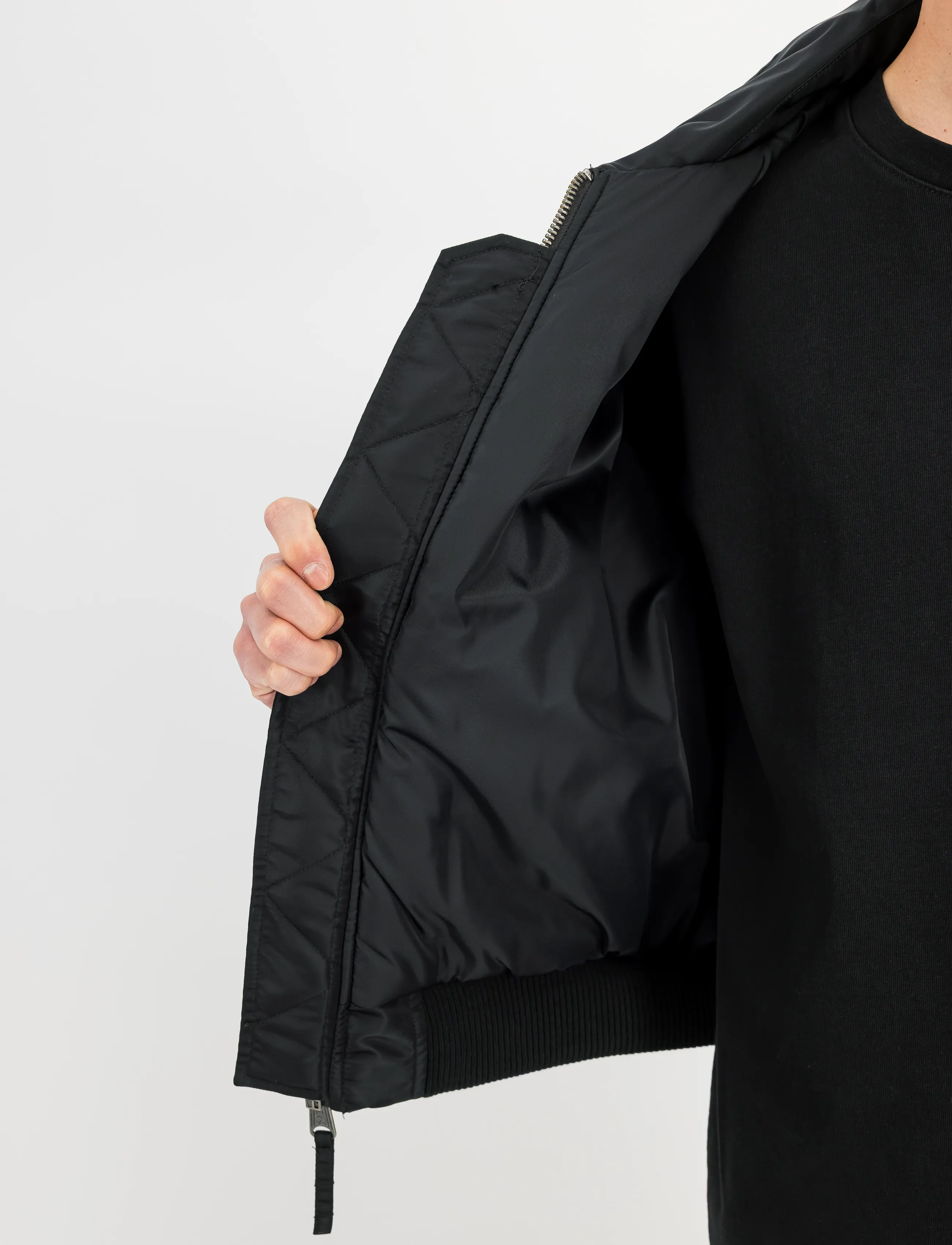 Alpha Industries - CWU-45/P Teddy MOD - hybrid jackets  - black - 4