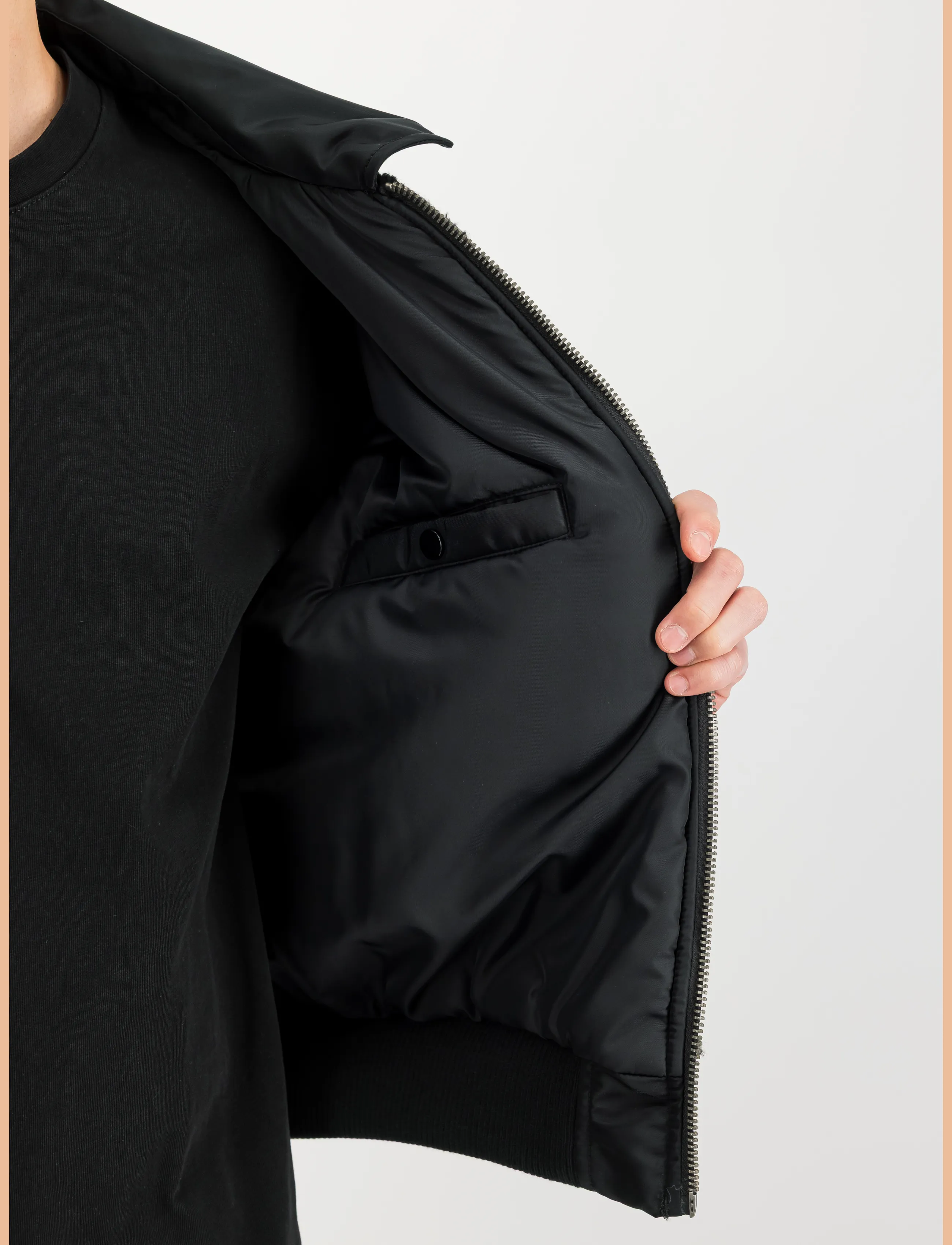 Alpha Industries - CWU-45/P Teddy MOD - hybrid jackets  - black - 5